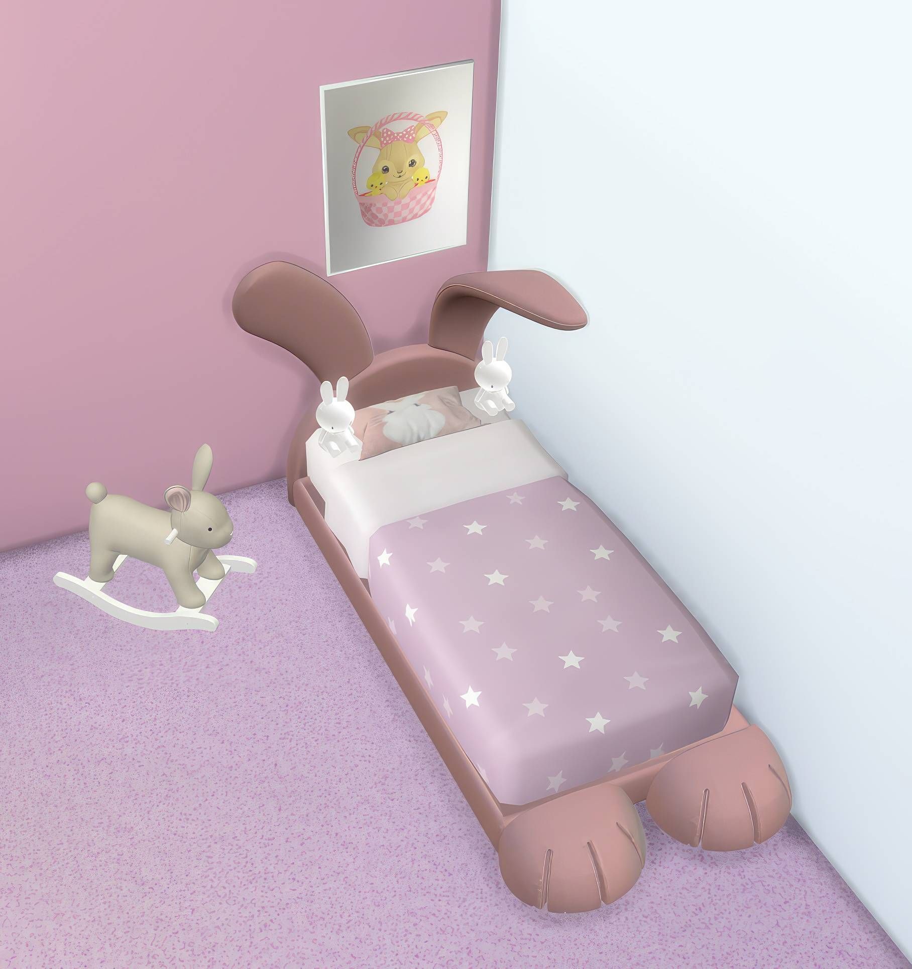 Toddler beds mod override clutter slots for toys and cushions mod for The Sims 4 