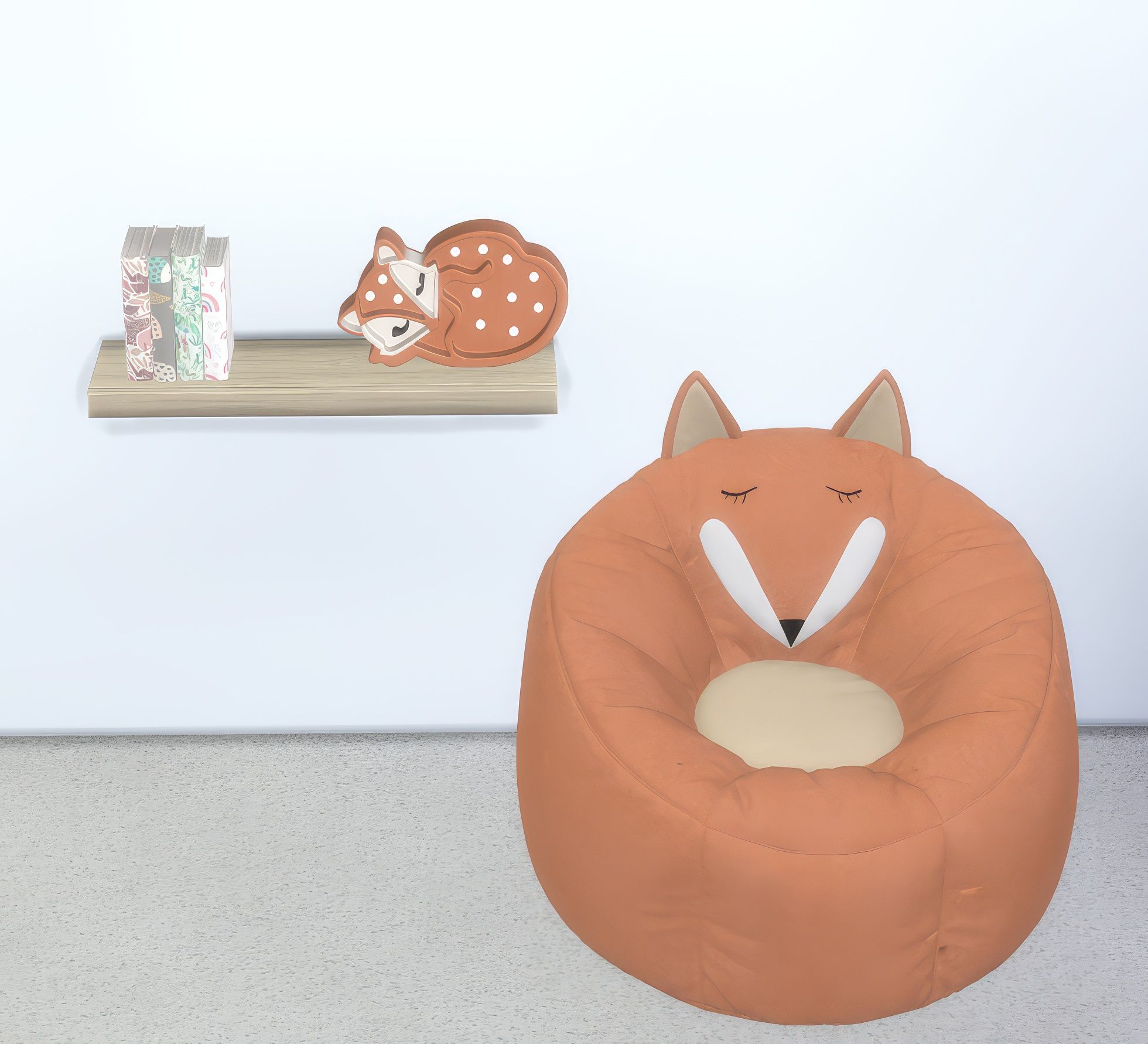 Kids Foxy set mod for The Sims 4 