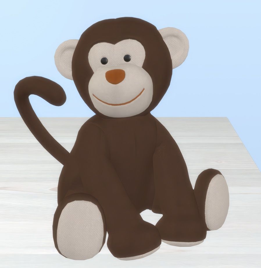 Kids monkey set mod for The Sims 4 