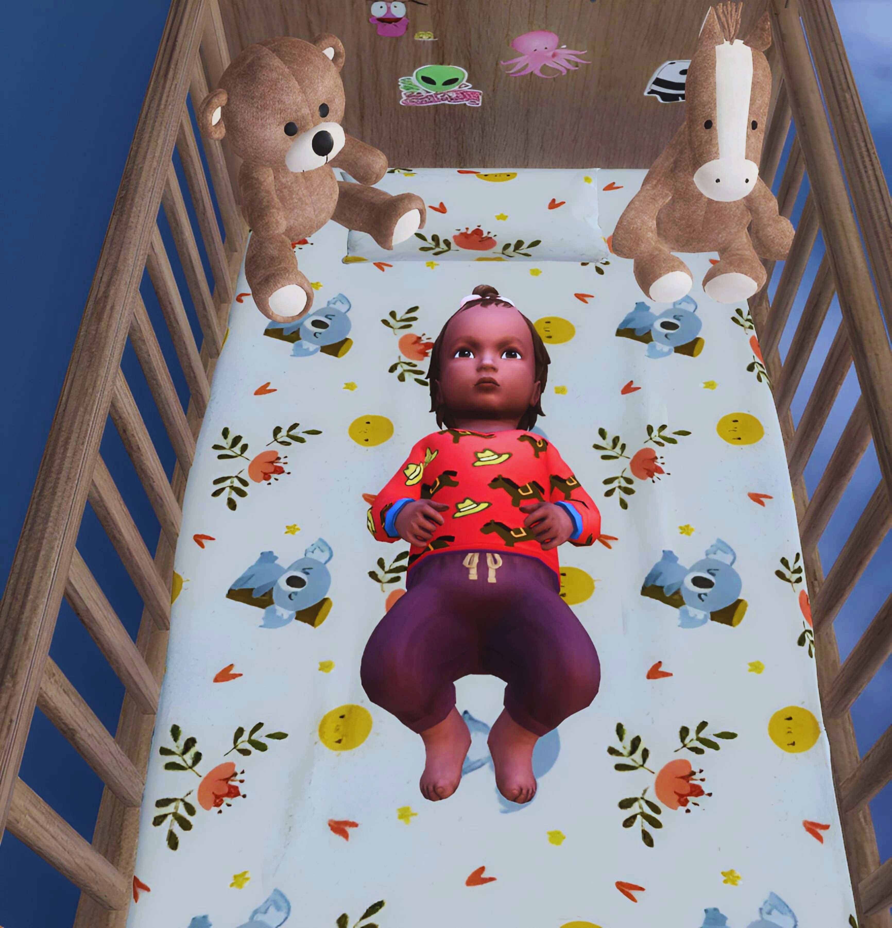 Kids Teddy set 1 mod for The Sims 4 