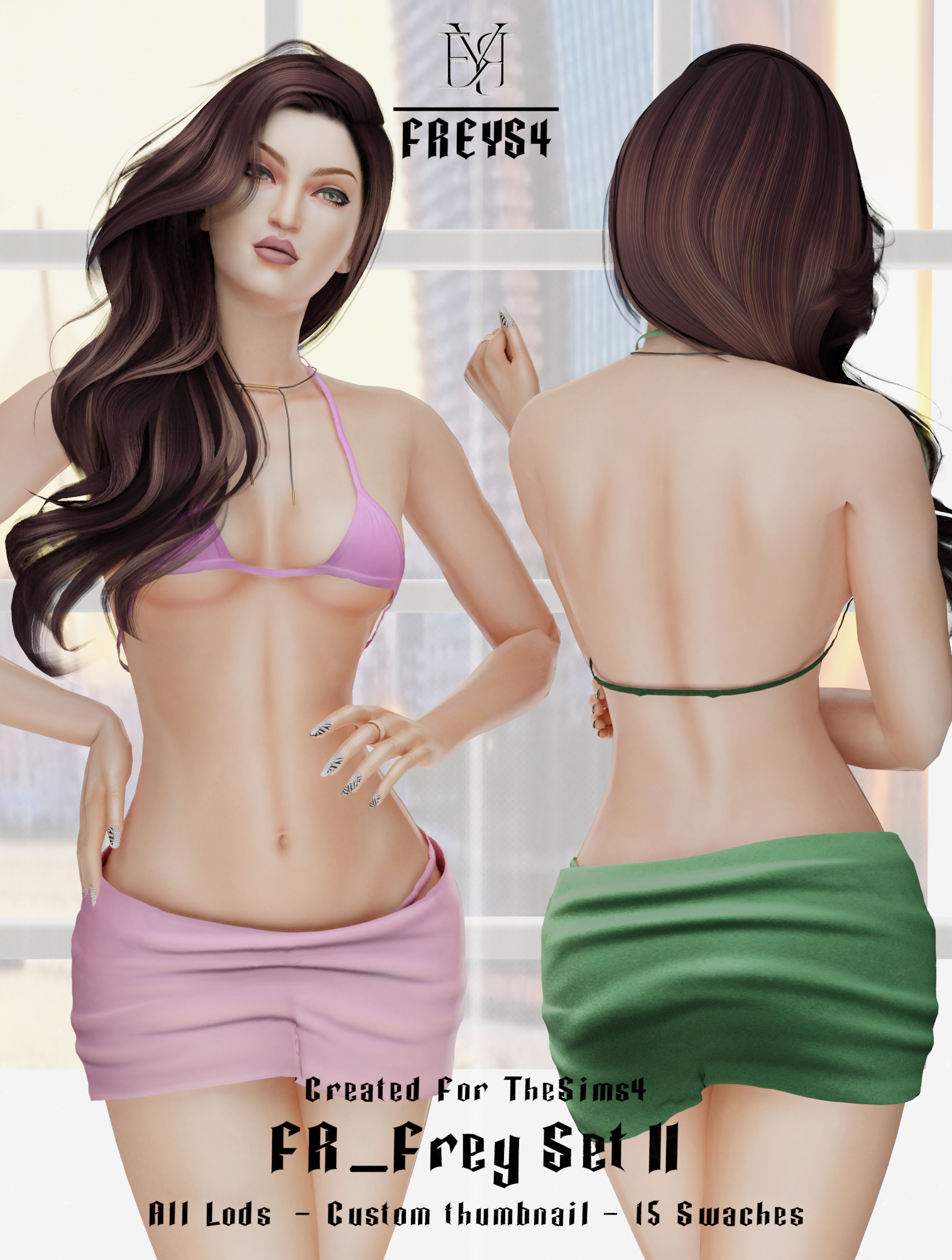FR_Frey Set II mod for The Sims 4 