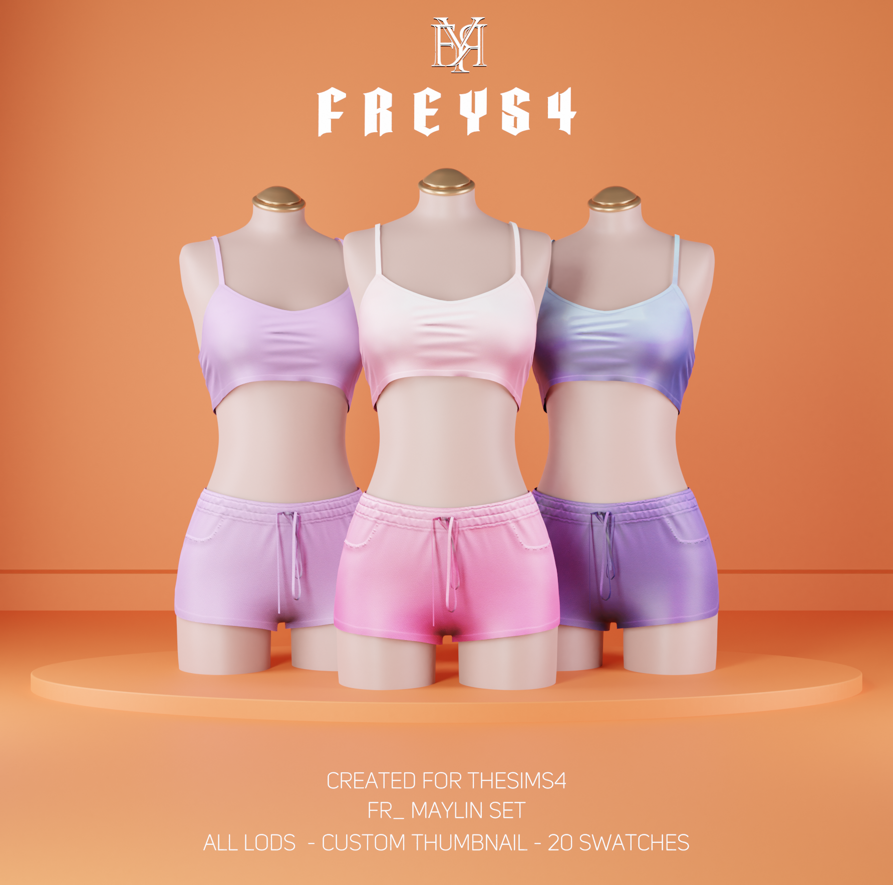 FR_Maylin Set mod for The Sims 4 