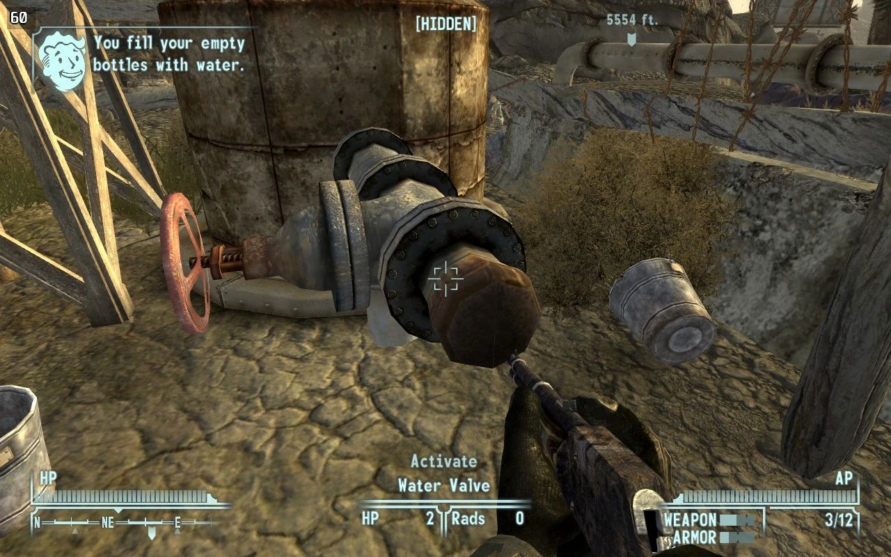 Simple Water Bottling mod for Fallout: New Vegas
