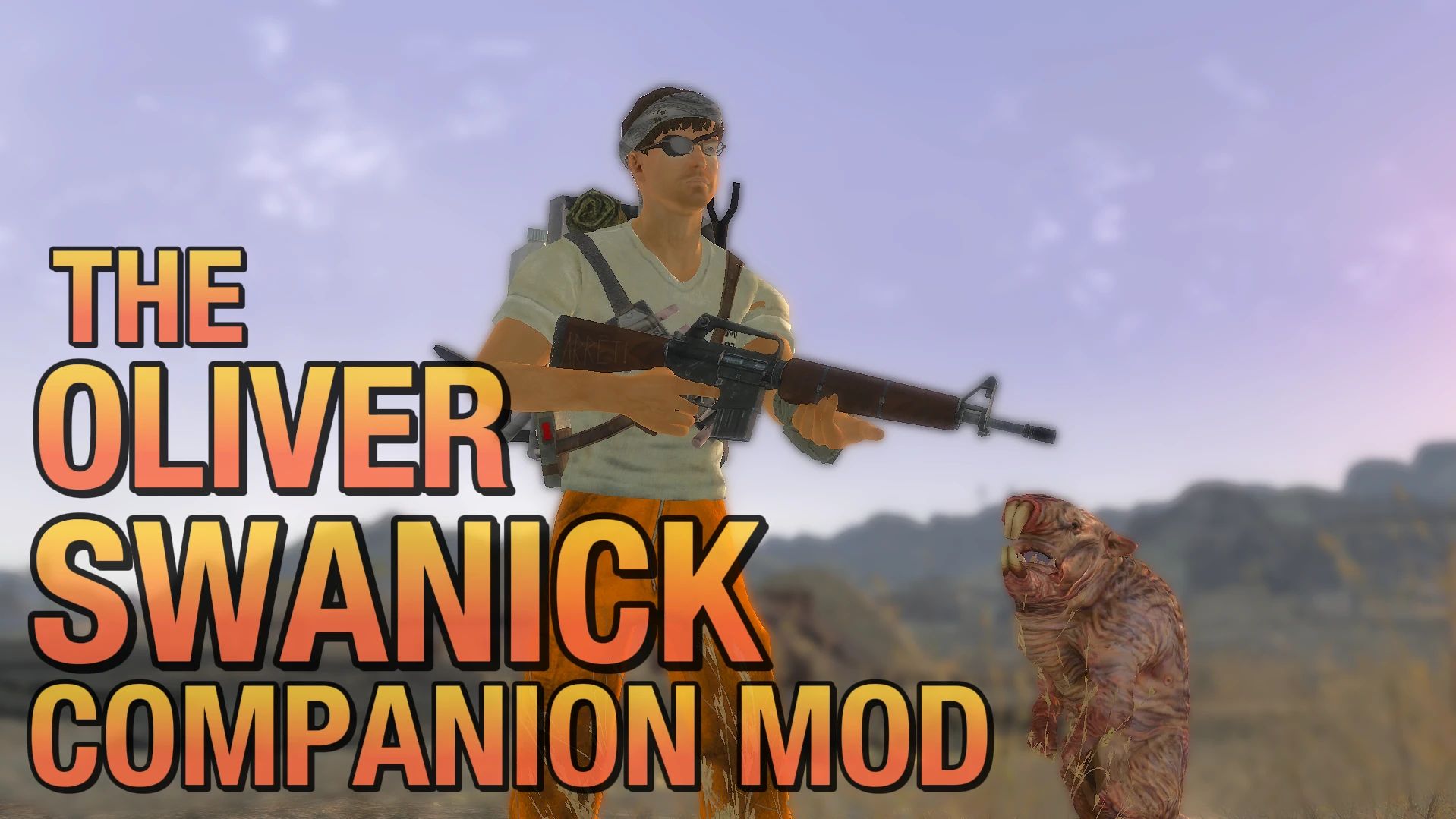 Oliver Swanick Companion mod for Fallout: New Vegas