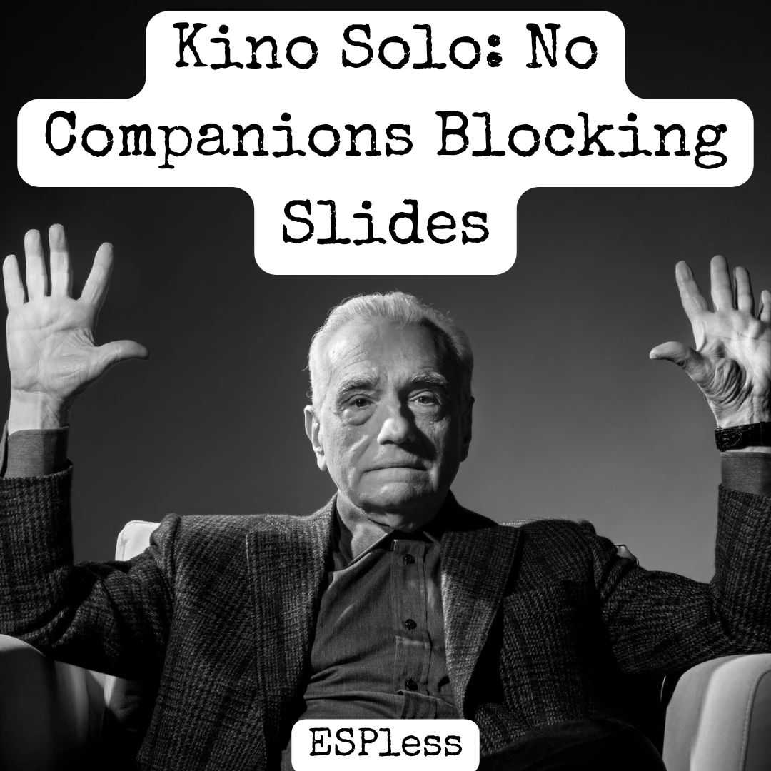 Kino Solo - No Companions Blocking Slides (ESPless) mod for Fallout: New Vegas