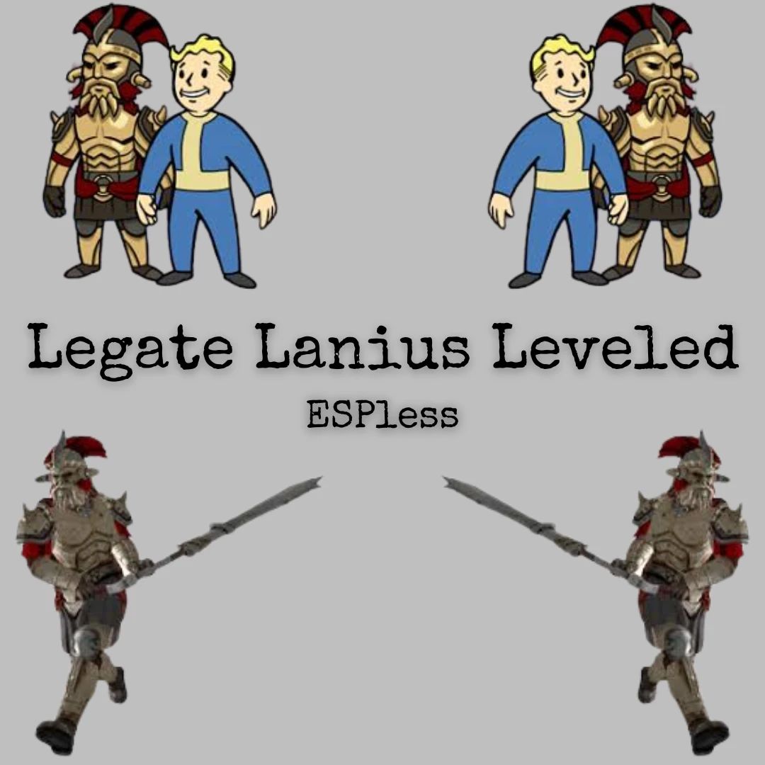 Legate Lanius Leveled (ESPless) mod for Fallout: New Vegas