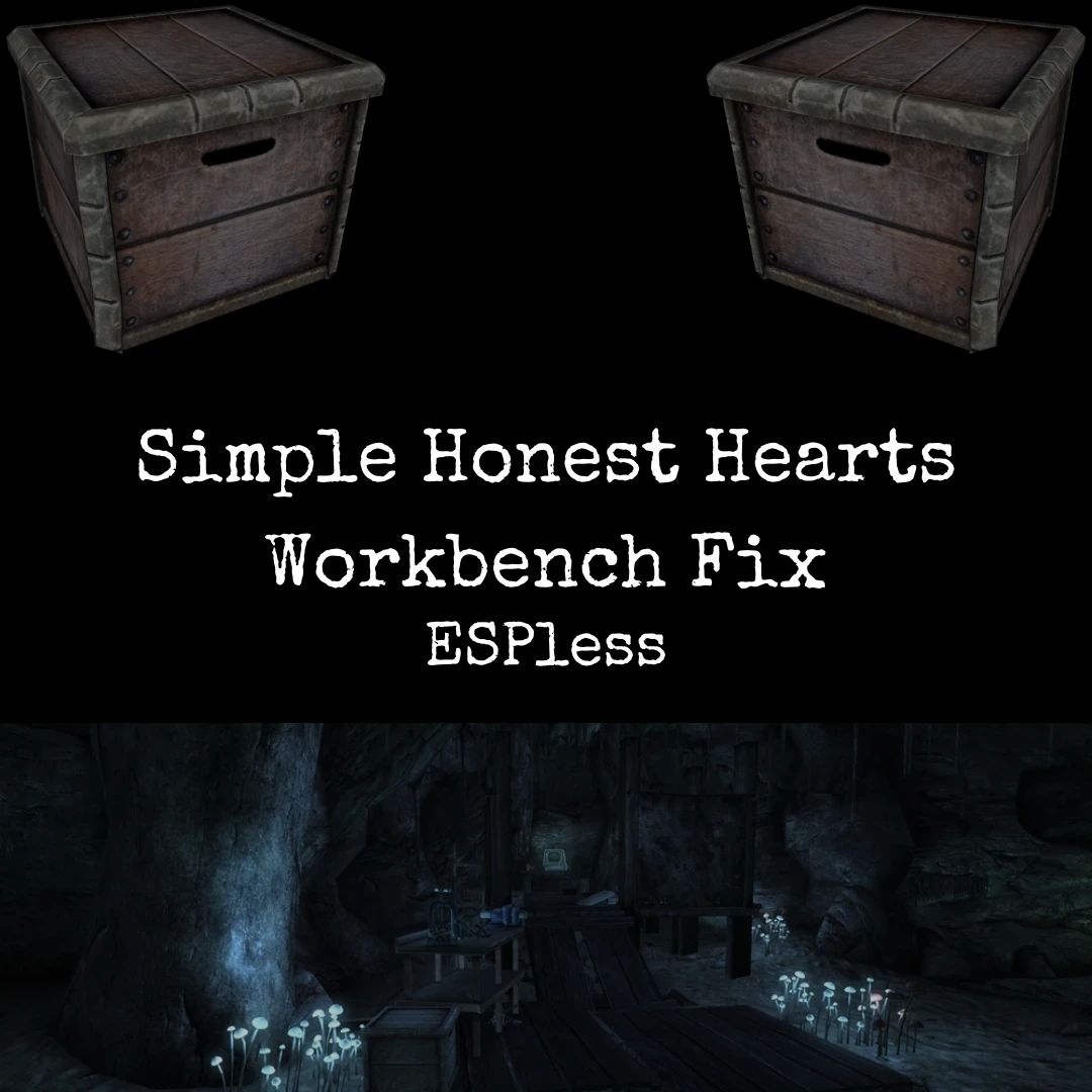 Simple Honest Hearts Workbench Fix (ESPless) mod for Fallout: New Vegas
