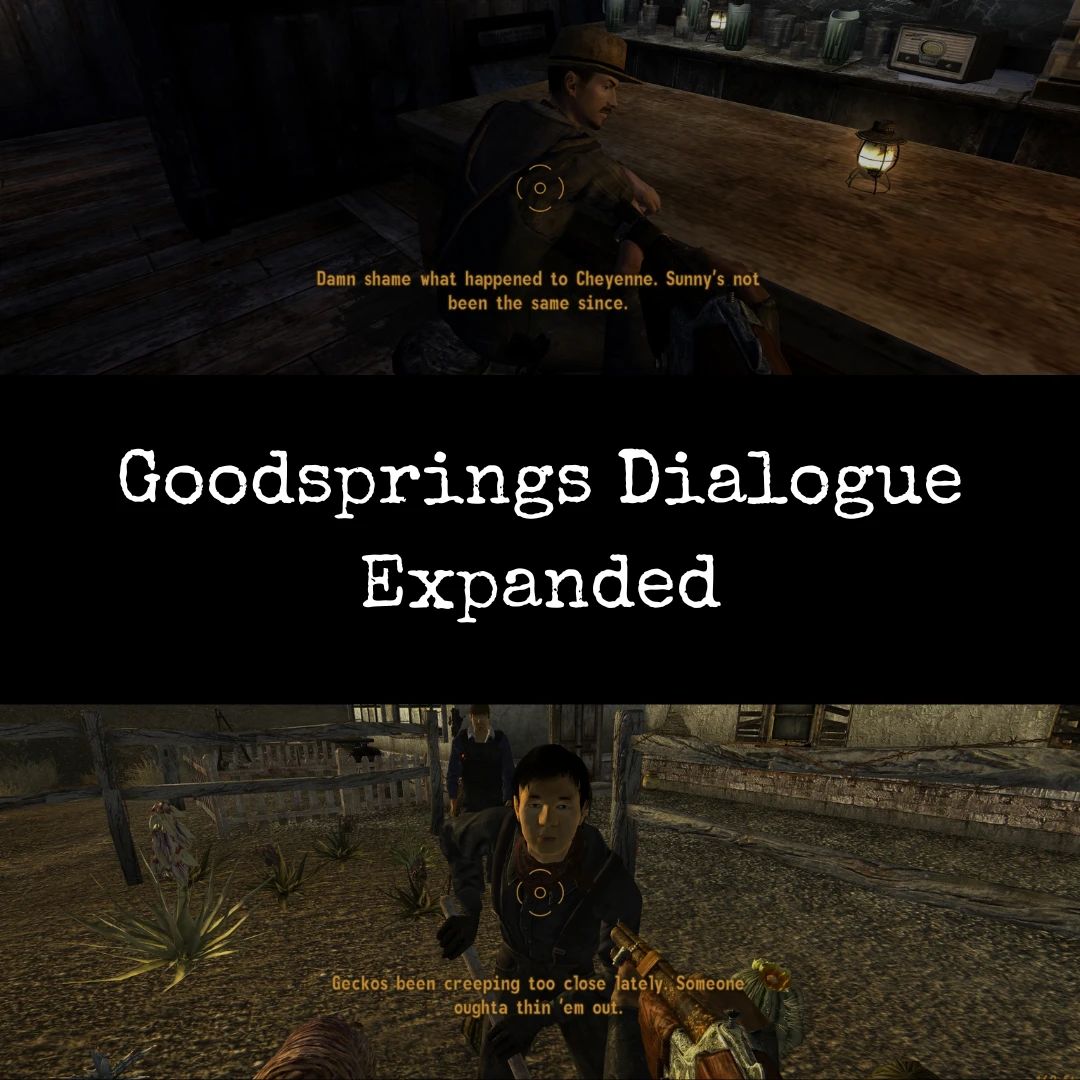Goodsprings Dialogue Expanded mod for Fallout: New Vegas