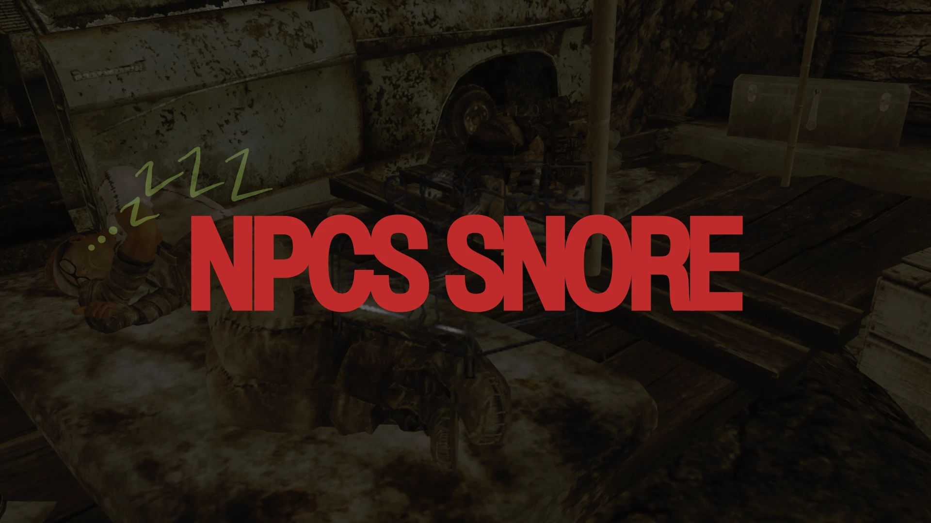 NPCs Snore (ESPless) mod for Fallout: New Vegas