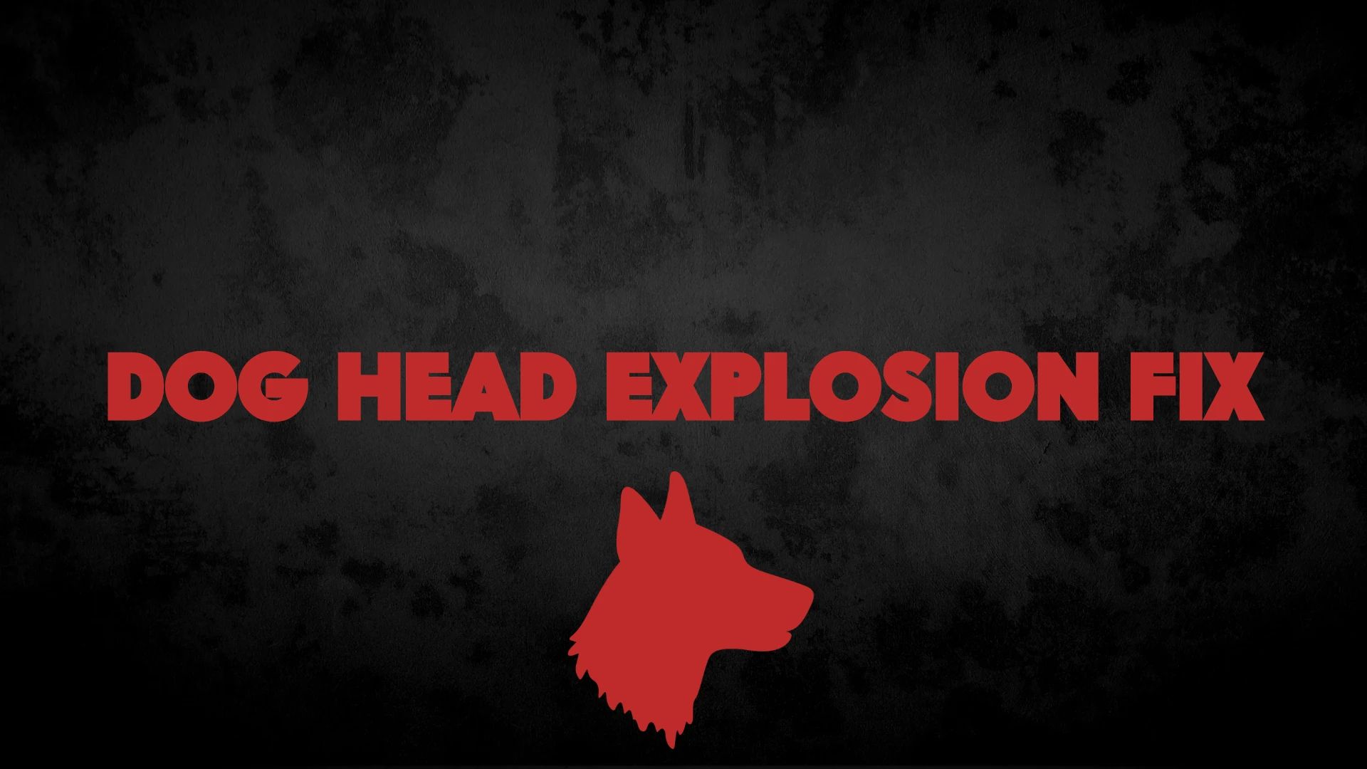 Dog Head Explosion Fix (ESPless) mod for Fallout: New Vegas
