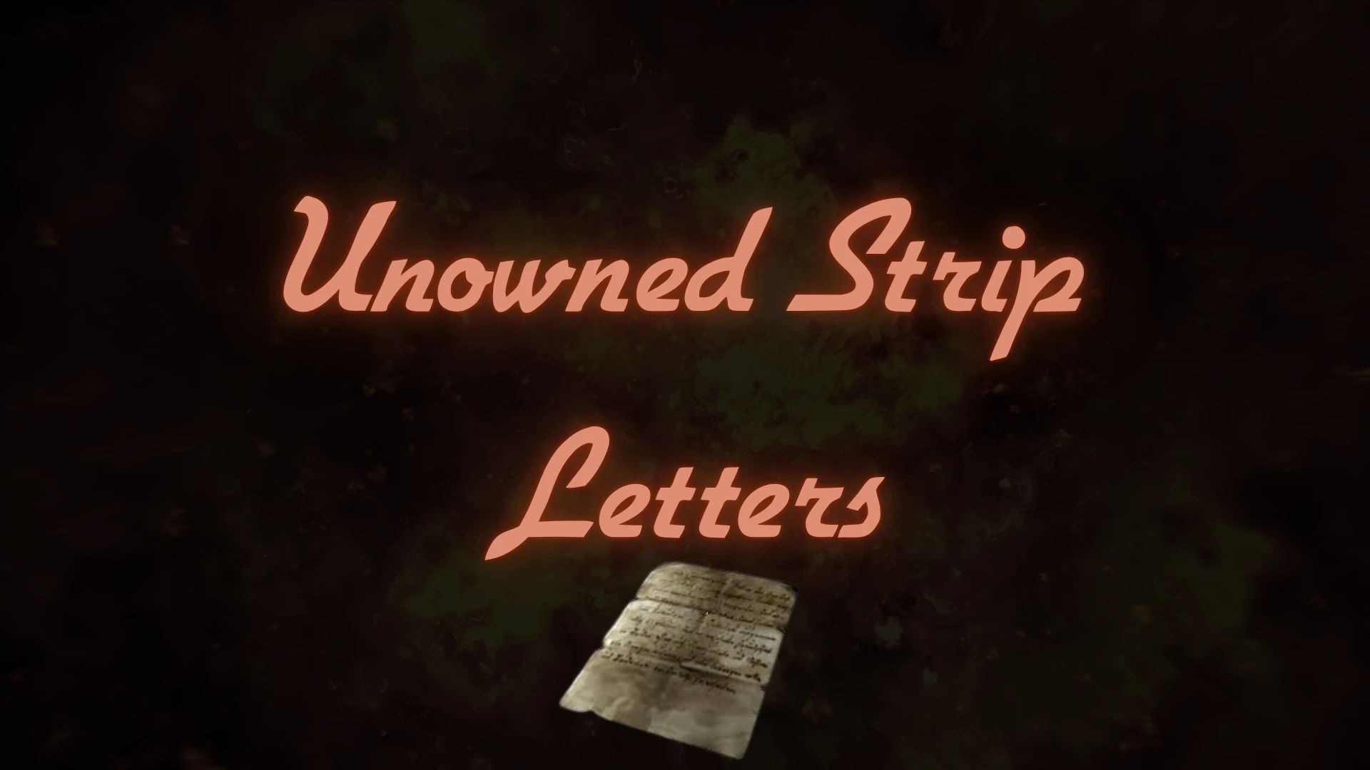 Unowned Strip Letters mod for Fallout: New Vegas