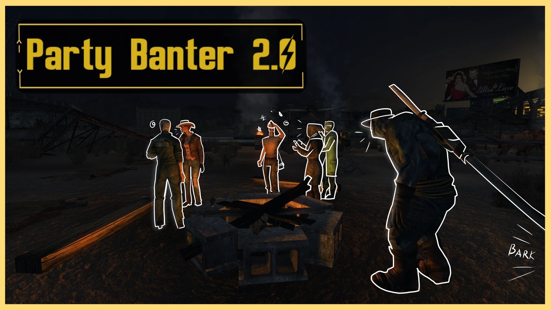 Party Banter 2.0 mod for Fallout: New Vegas
