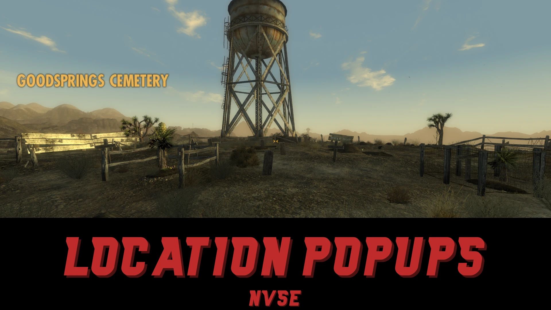 Location Popups NVSE mod for Fallout: New Vegas