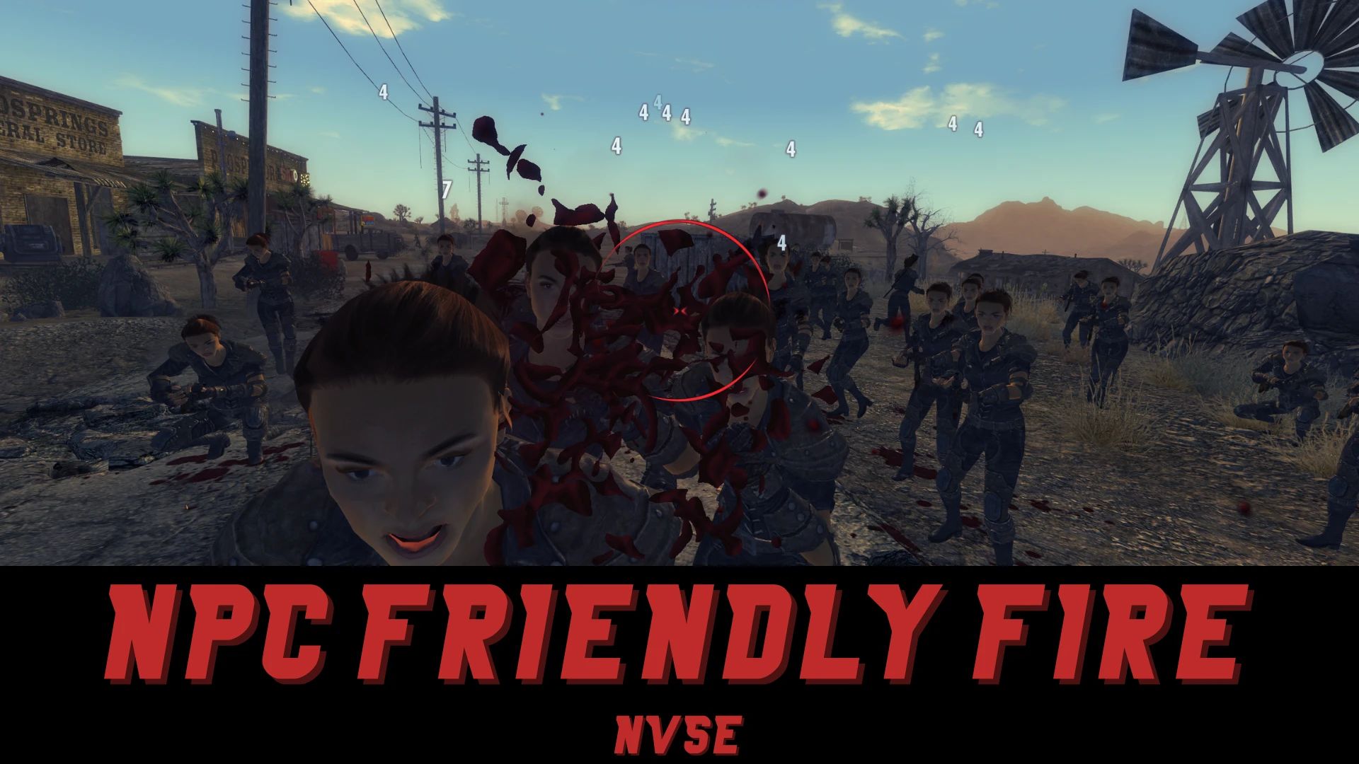 NPC Friendly Fire NVSE mod for Fallout: New Vegas
