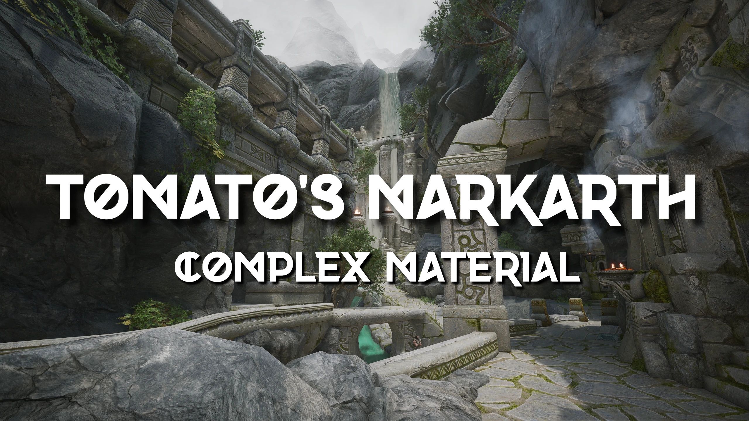Tomato's Markarth and Dwemer Ruins - Complex Parallax Material mod for The Elder Scrolls V: Skyrim Special Edition