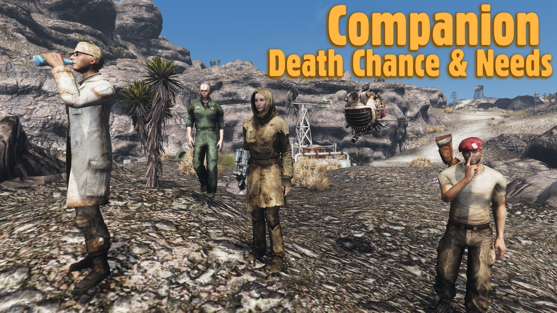 Companion Death Chance and Needs mod for Fallout: New Vegas