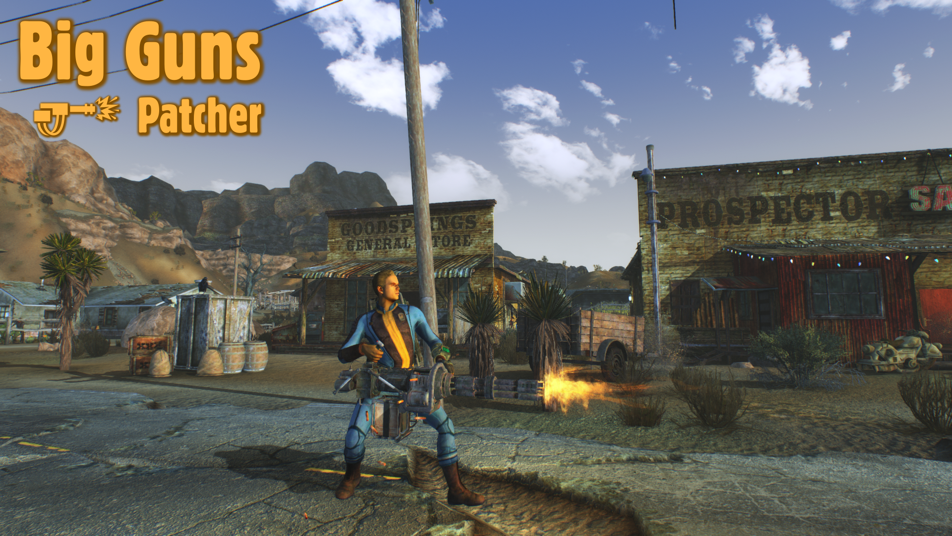 Big Guns Patcher mod for Fallout: New Vegas