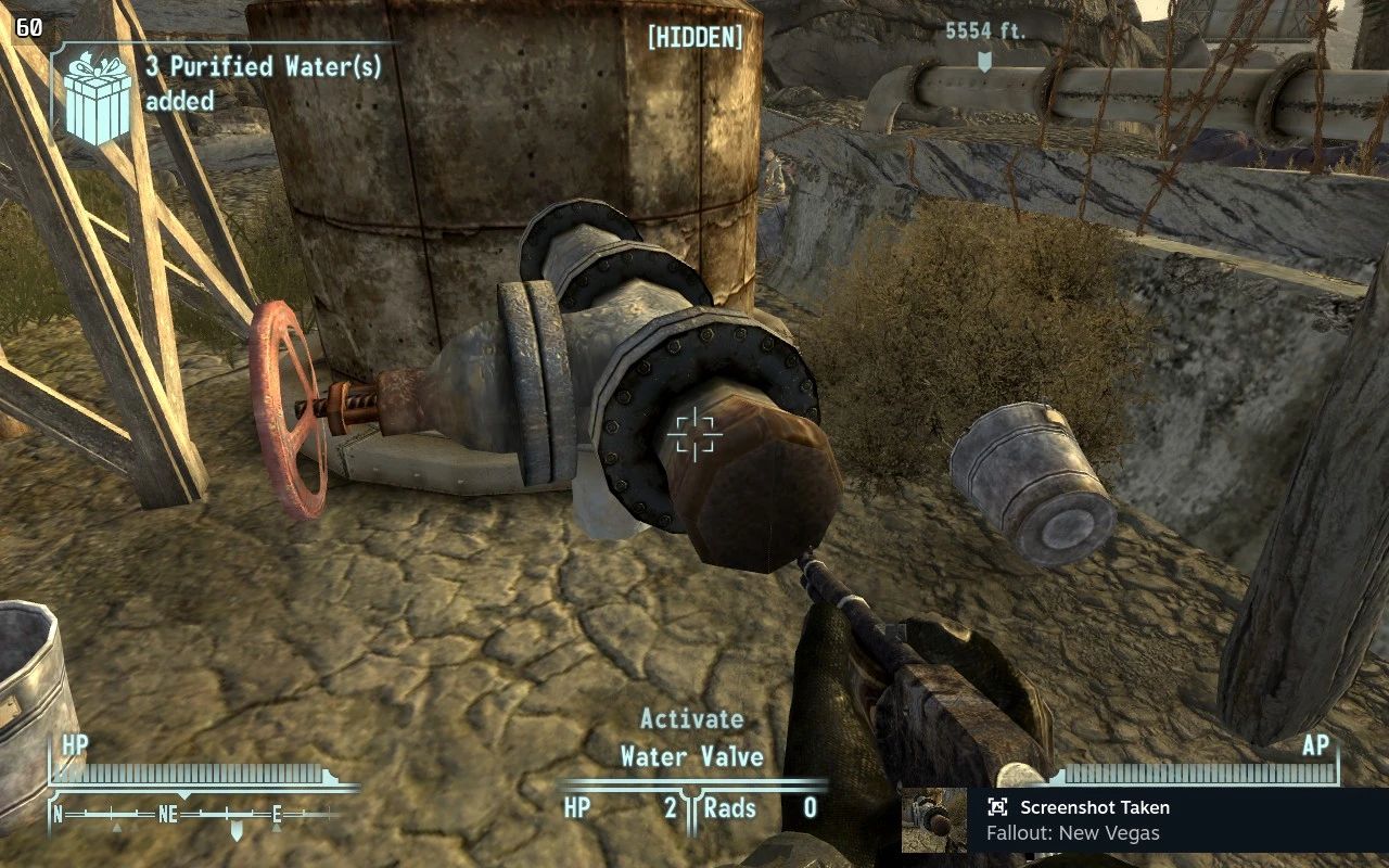 Simple Water Bottling mod for Fallout: New Vegas