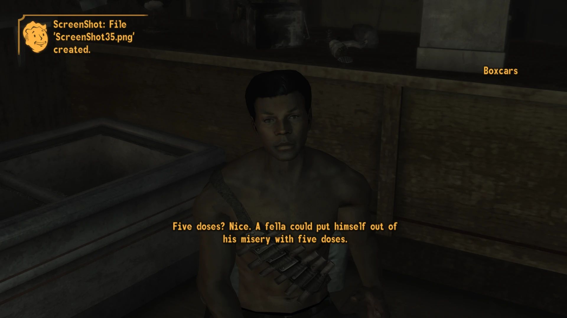 Boxcars Gets His wish mod for Fallout: New Vegas