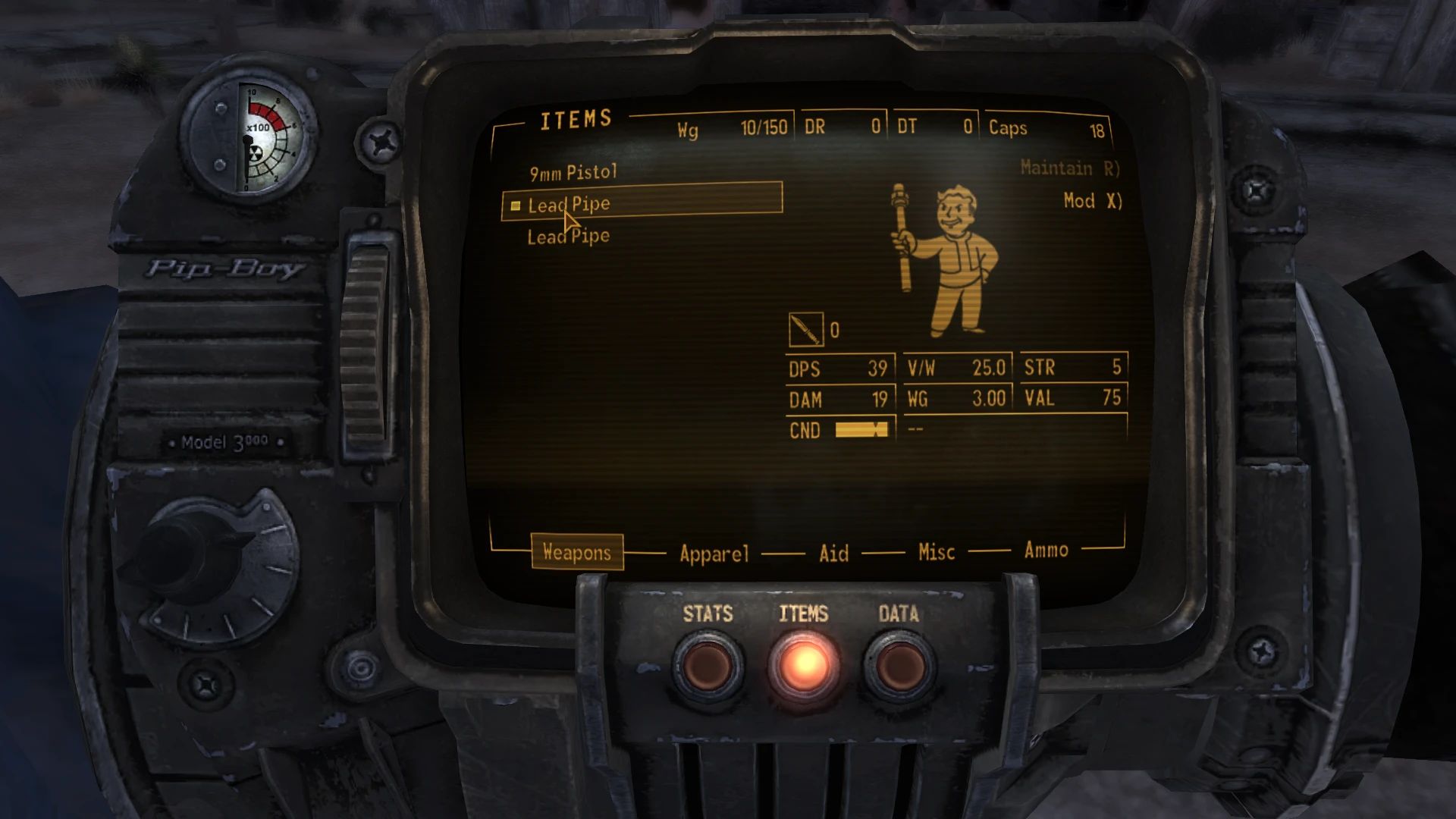 Easy Lead PIpes (ESPless) mod for Fallout: New Vegas