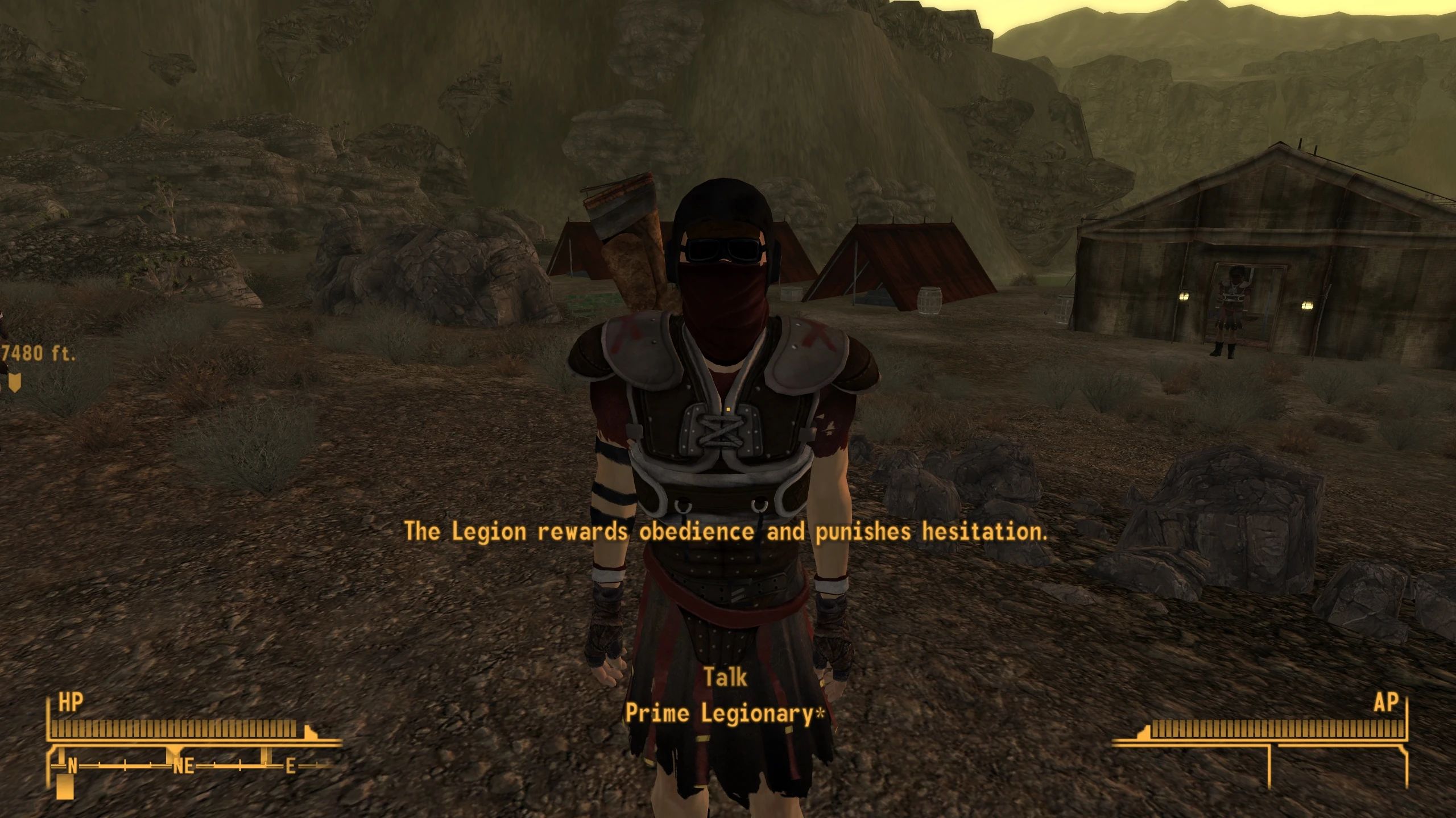 Legion Military Dialogue Expanded mod for Fallout: New Vegas