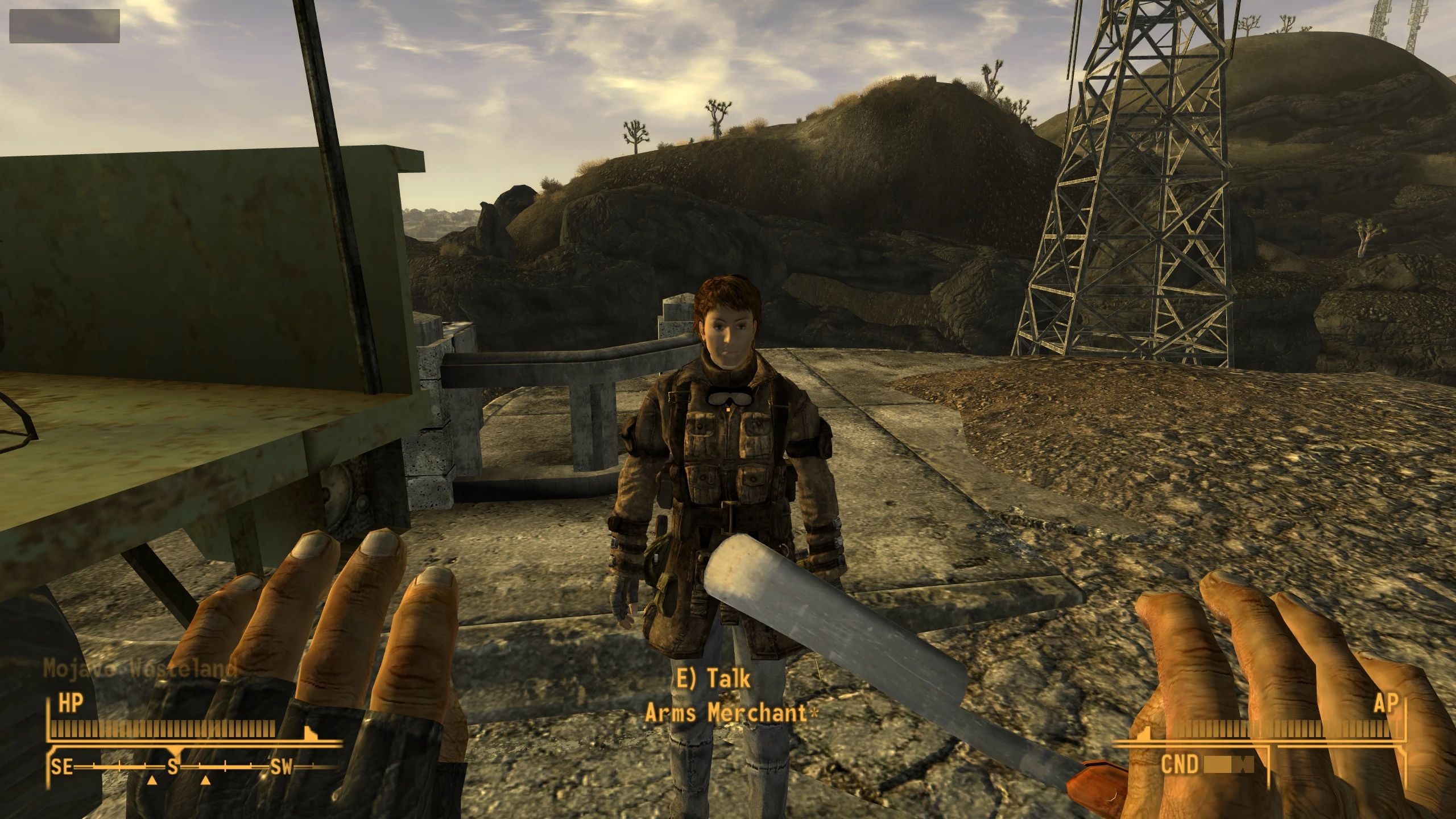 Pushing (ESPless) mod for Fallout: New Vegas