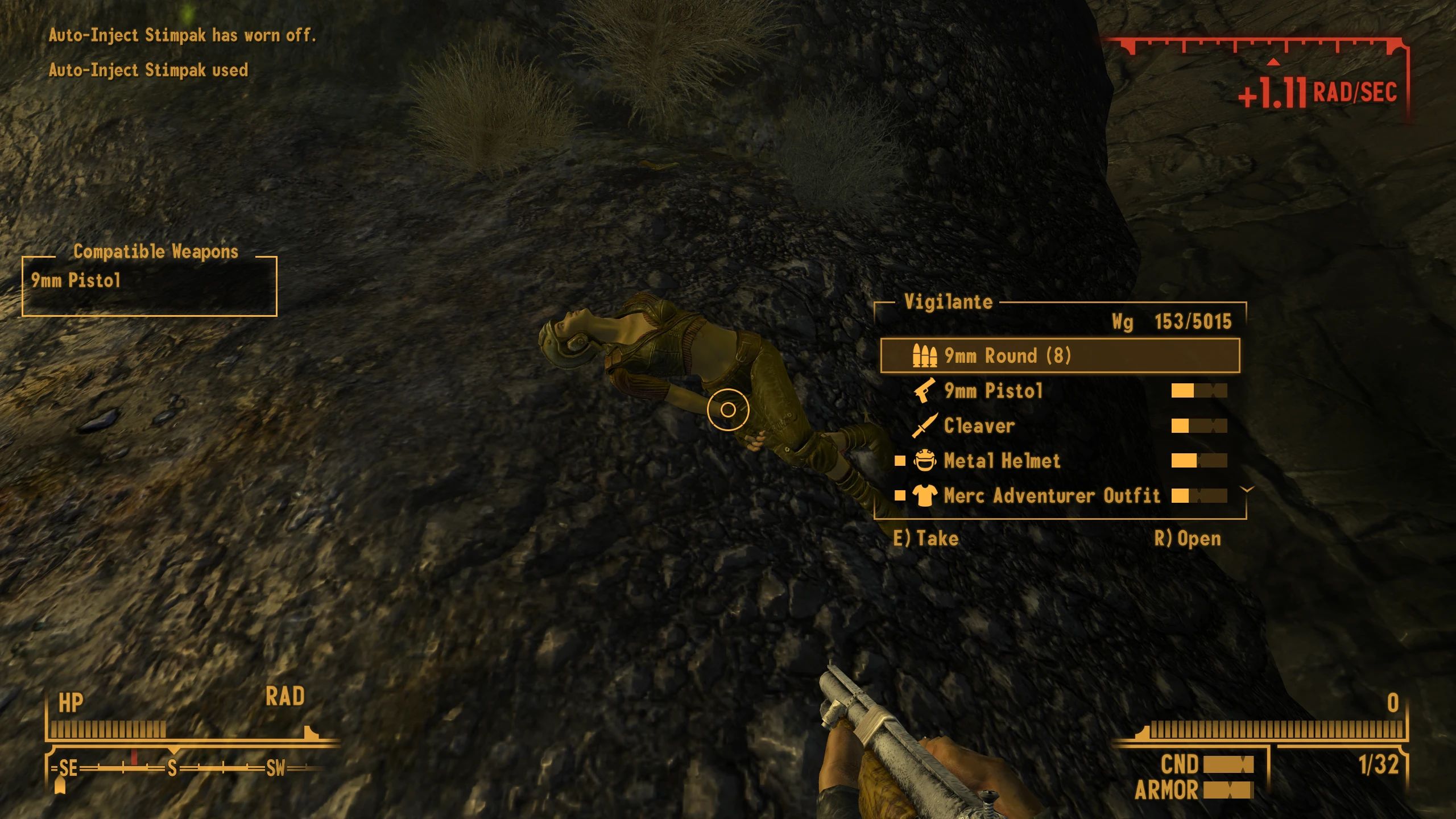 Loot Locator (ESPless) mod for Fallout: New Vegas