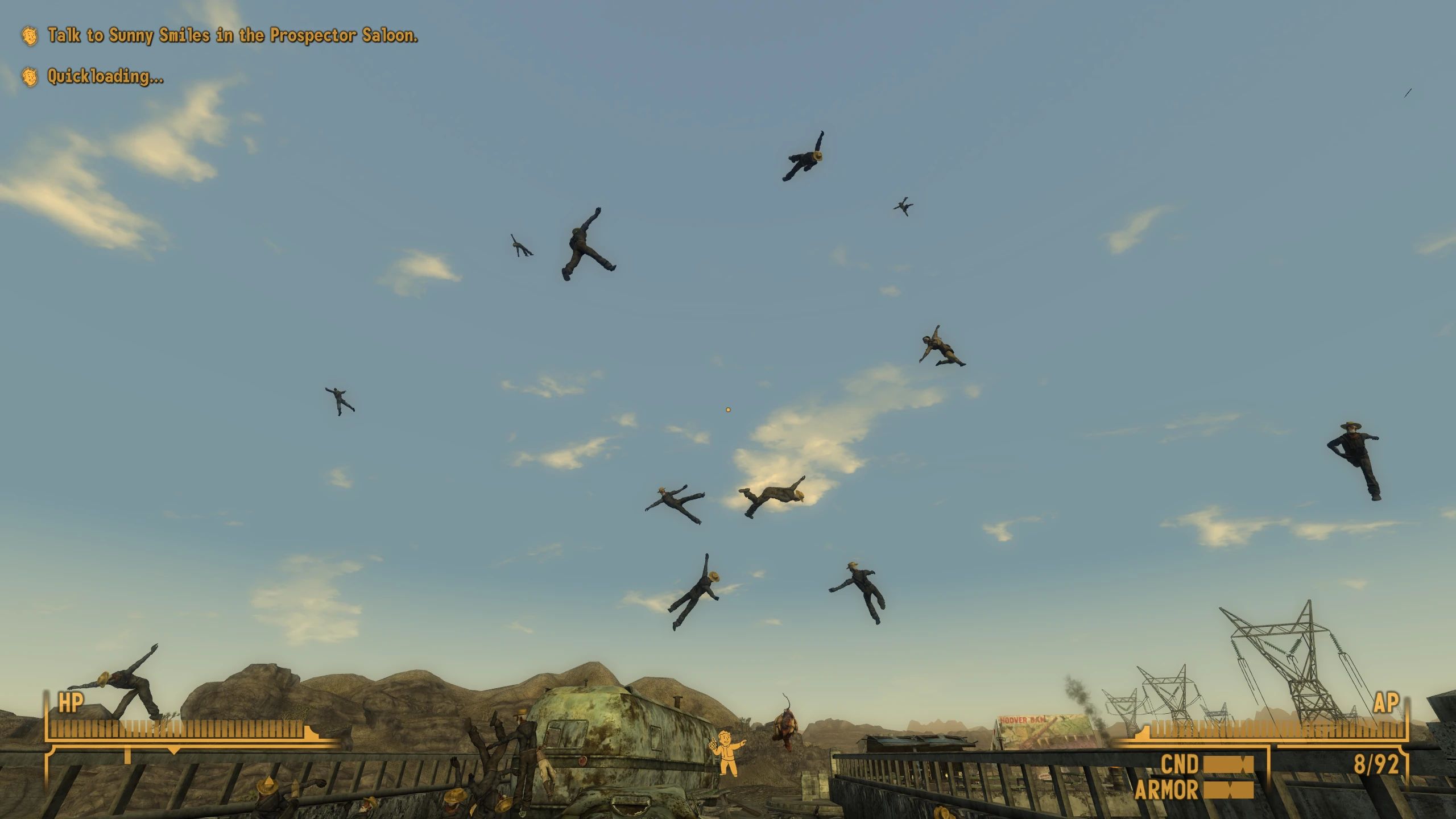 Slow Motion Physics Fix NVSE mod for Fallout: New Vegas
