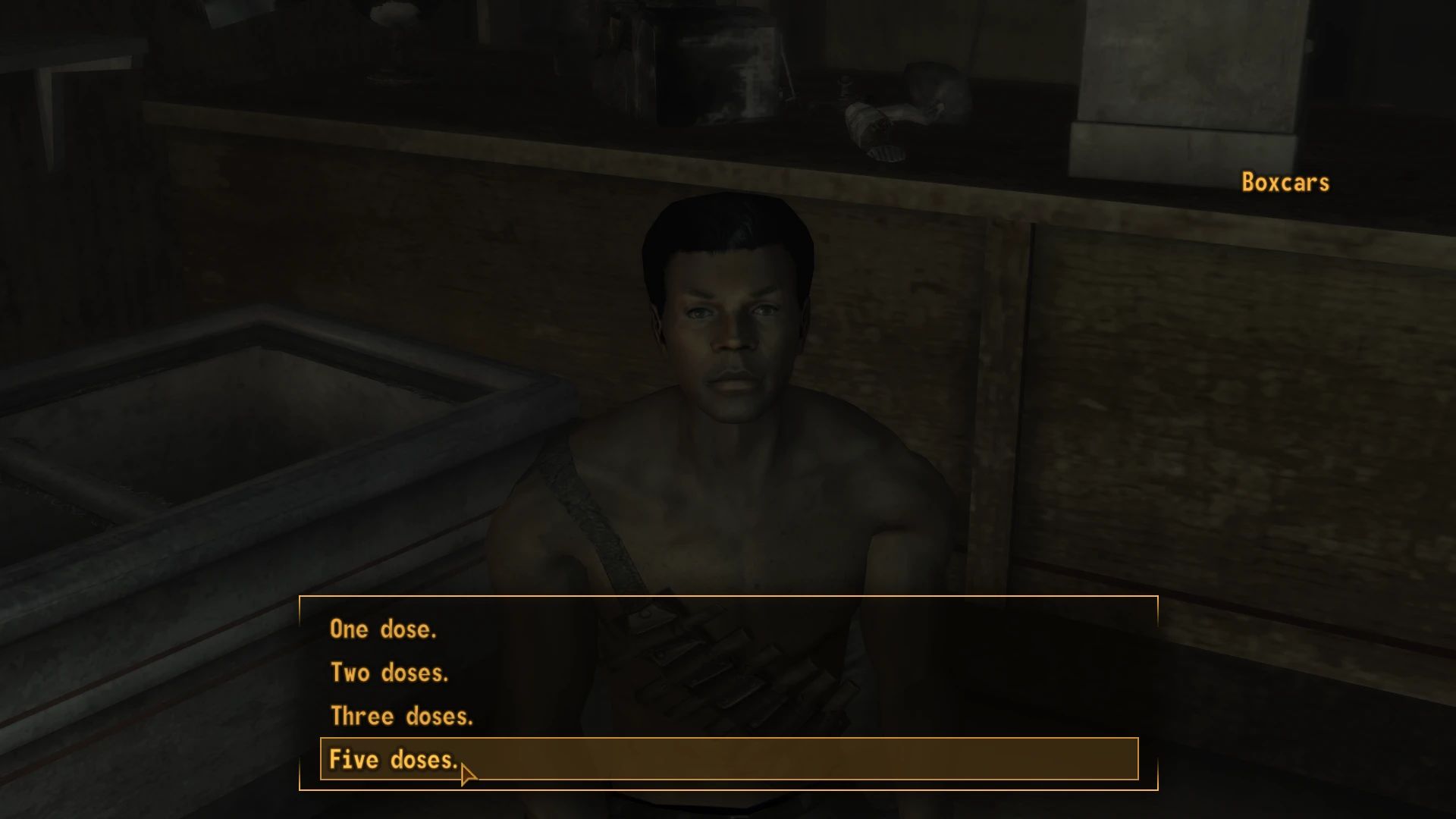 Boxcars Gets His wish mod for Fallout: New Vegas