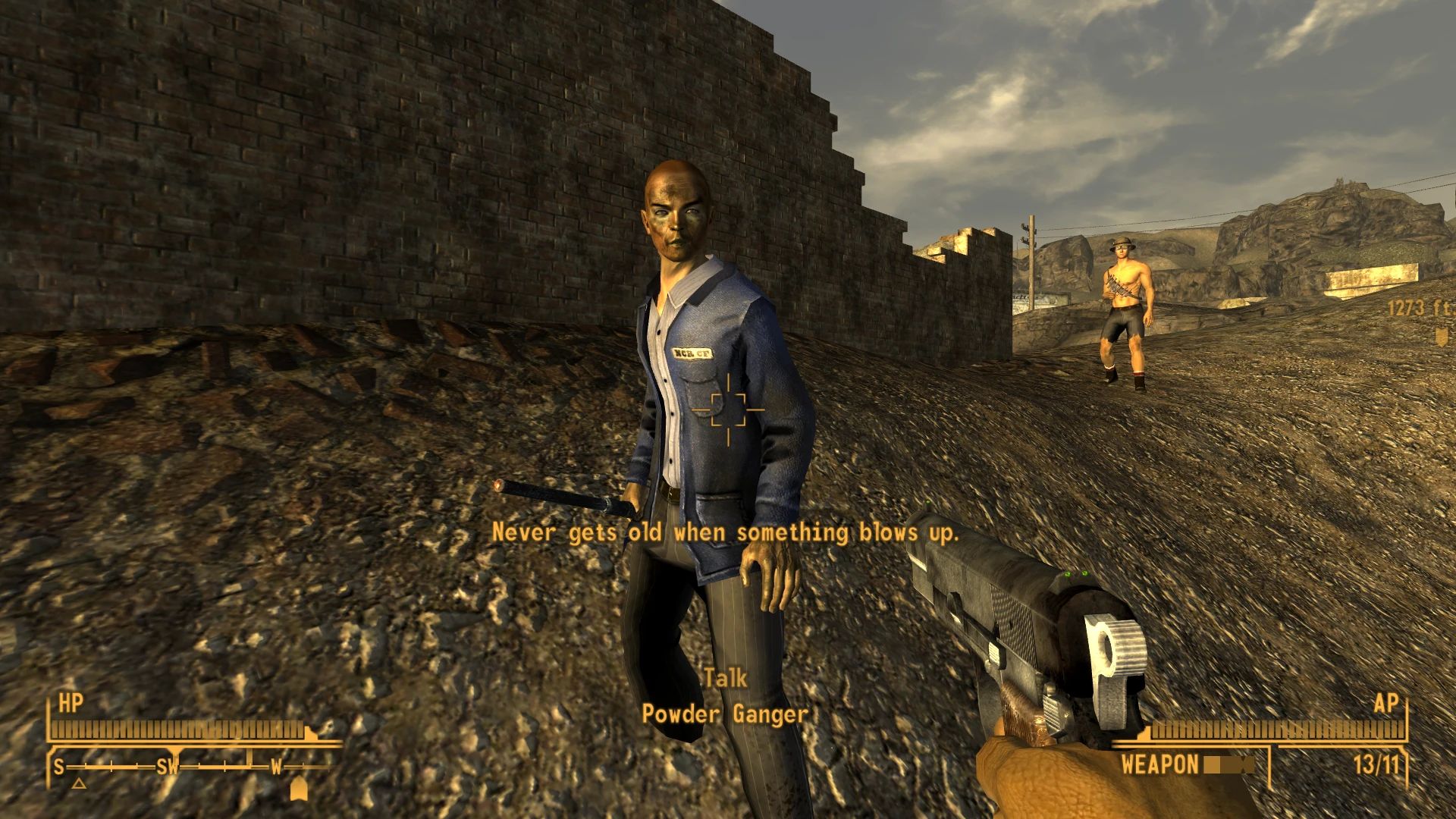 Never Gets Old When Someone Blows Up mod for Fallout: New Vegas
