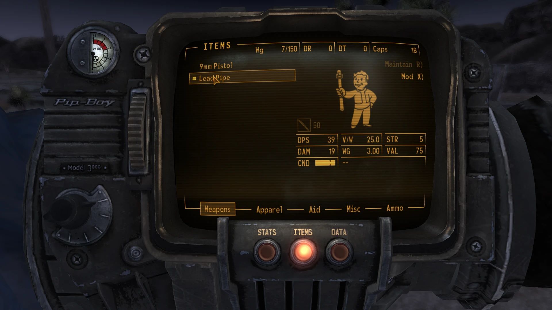 Easy Lead PIpes (ESPless) mod for Fallout: New Vegas