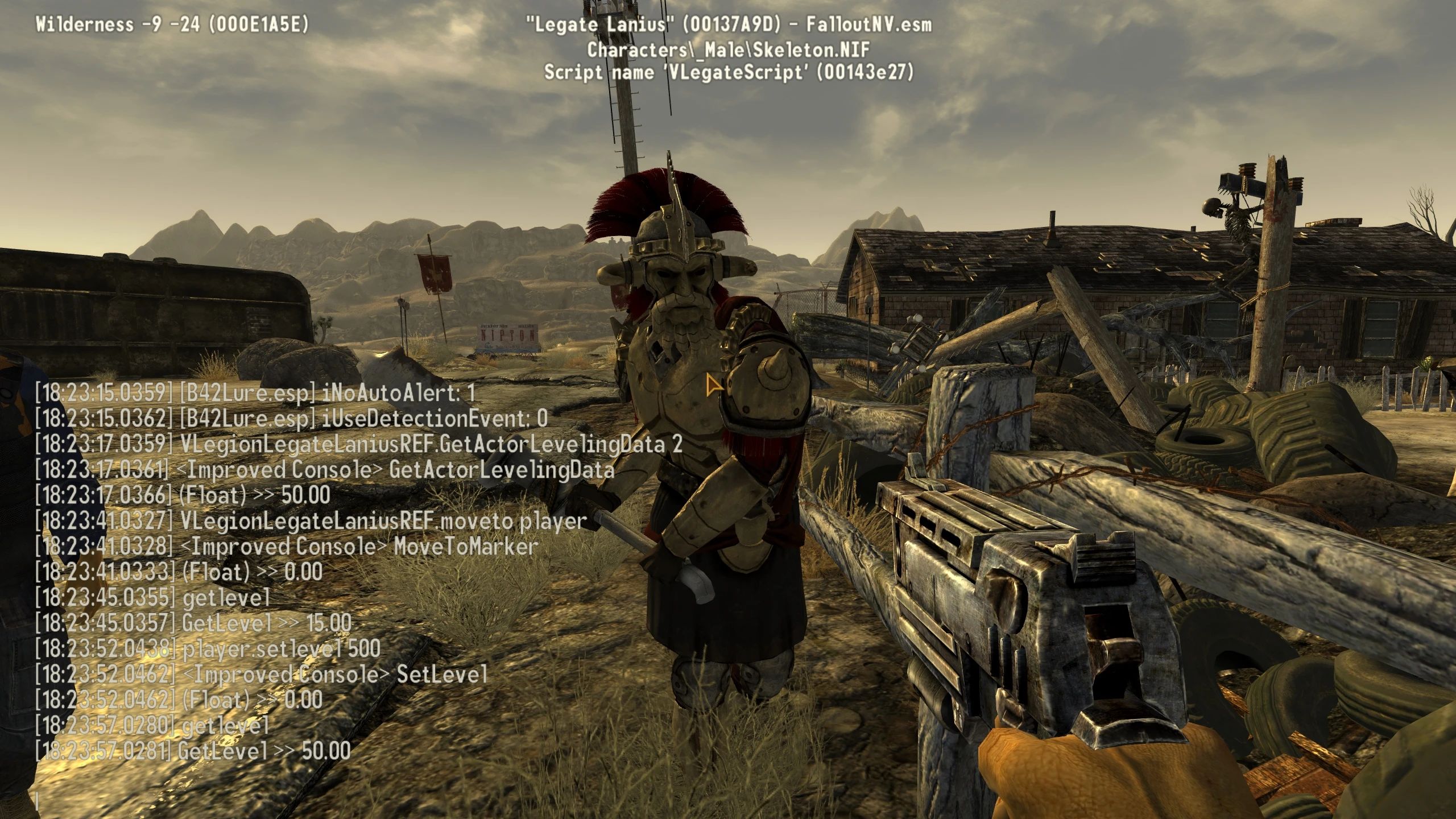 Legate Lanius Leveled (ESPless) mod for Fallout: New Vegas