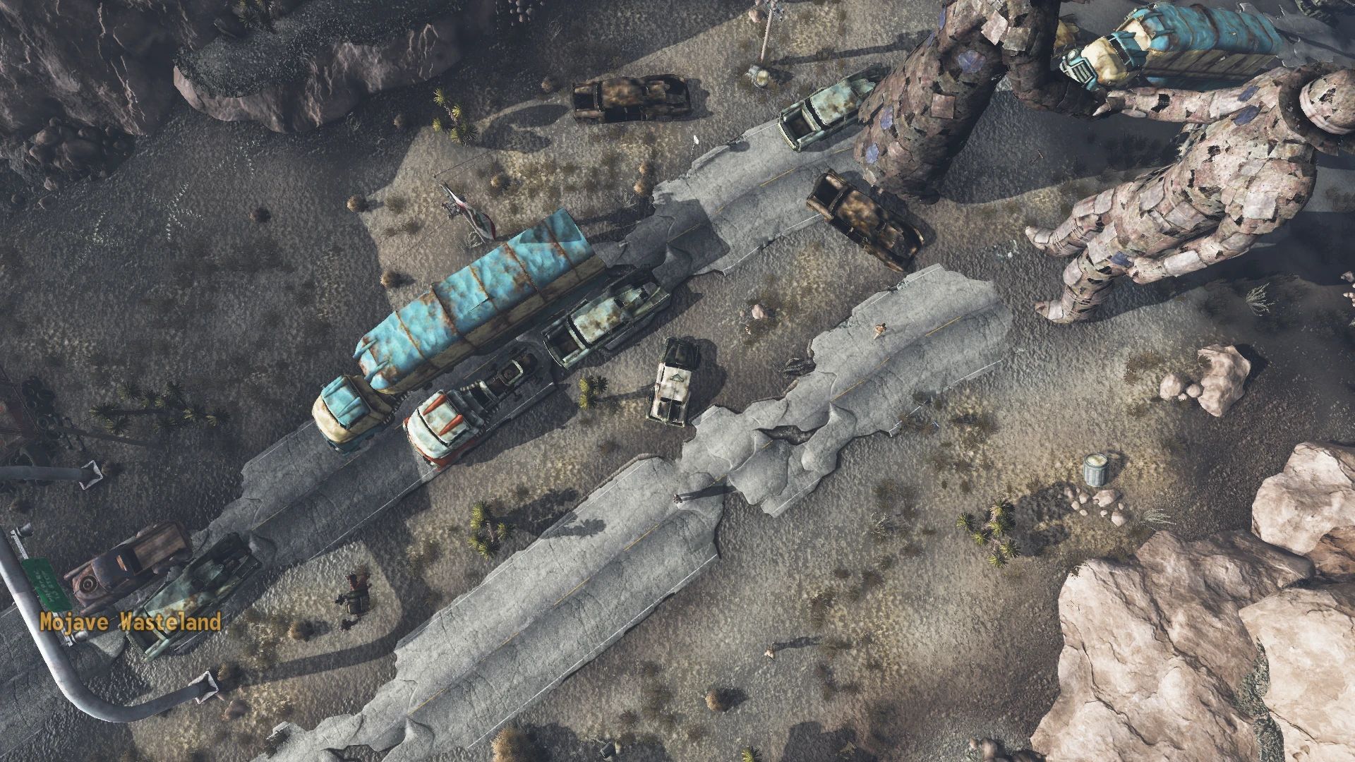 Cinematic Fast Travel NVSE mod for Fallout: New Vegas