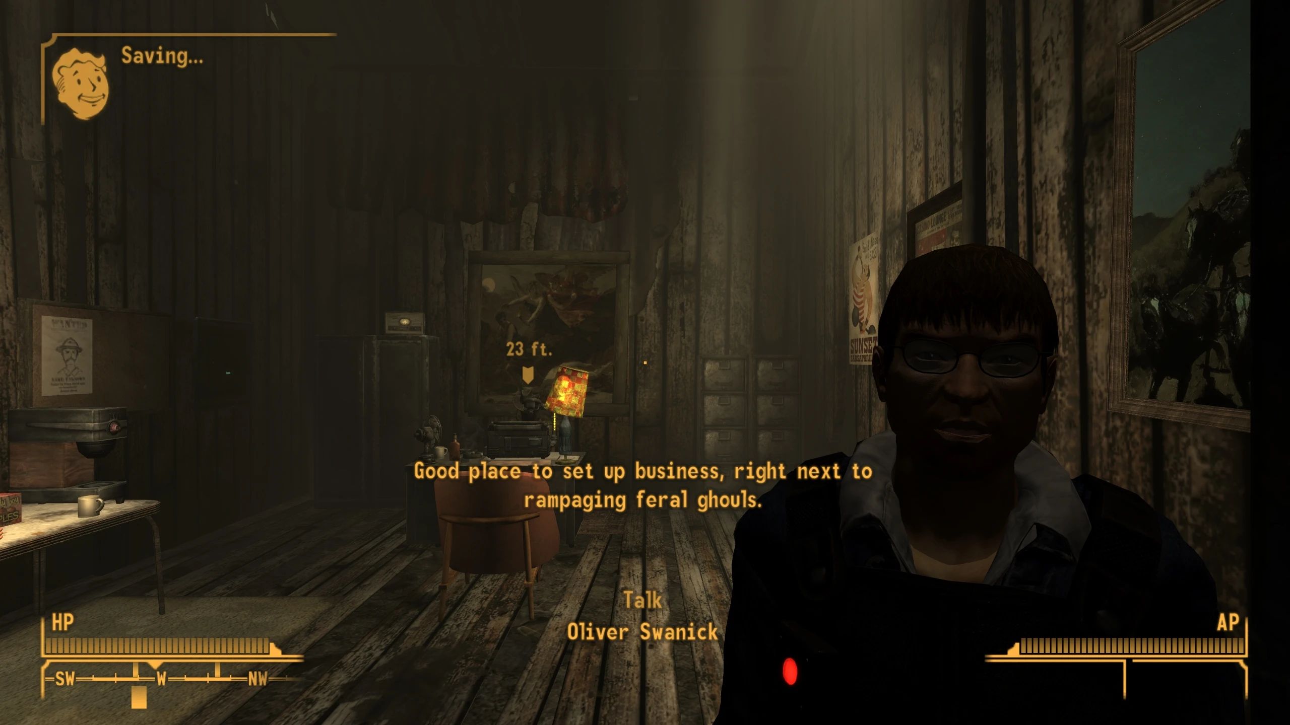 Oliver Swanick Bounties mod for Fallout: New Vegas