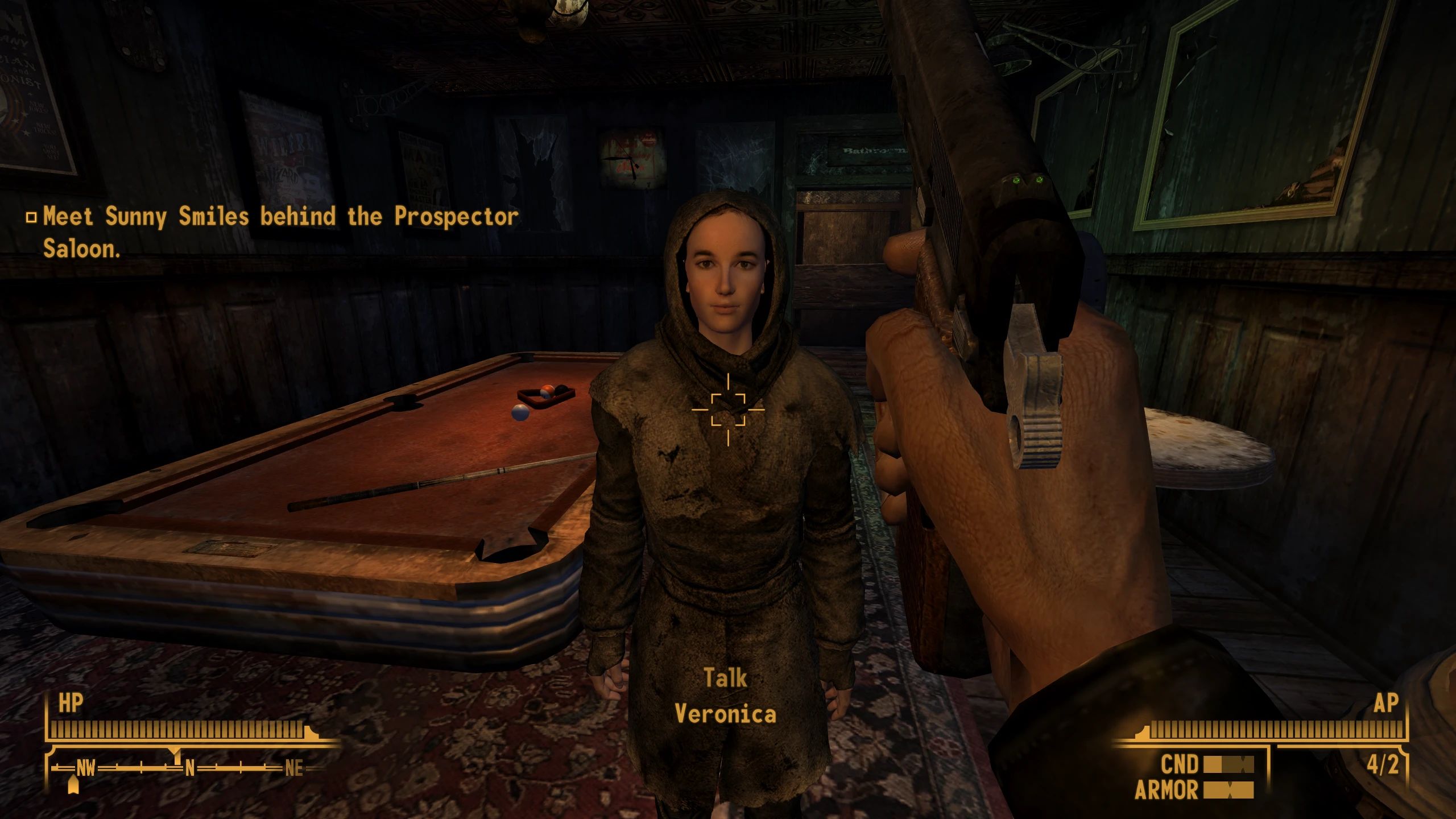 Simple Weapon Lowering (ESPless) mod for Fallout: New Vegas