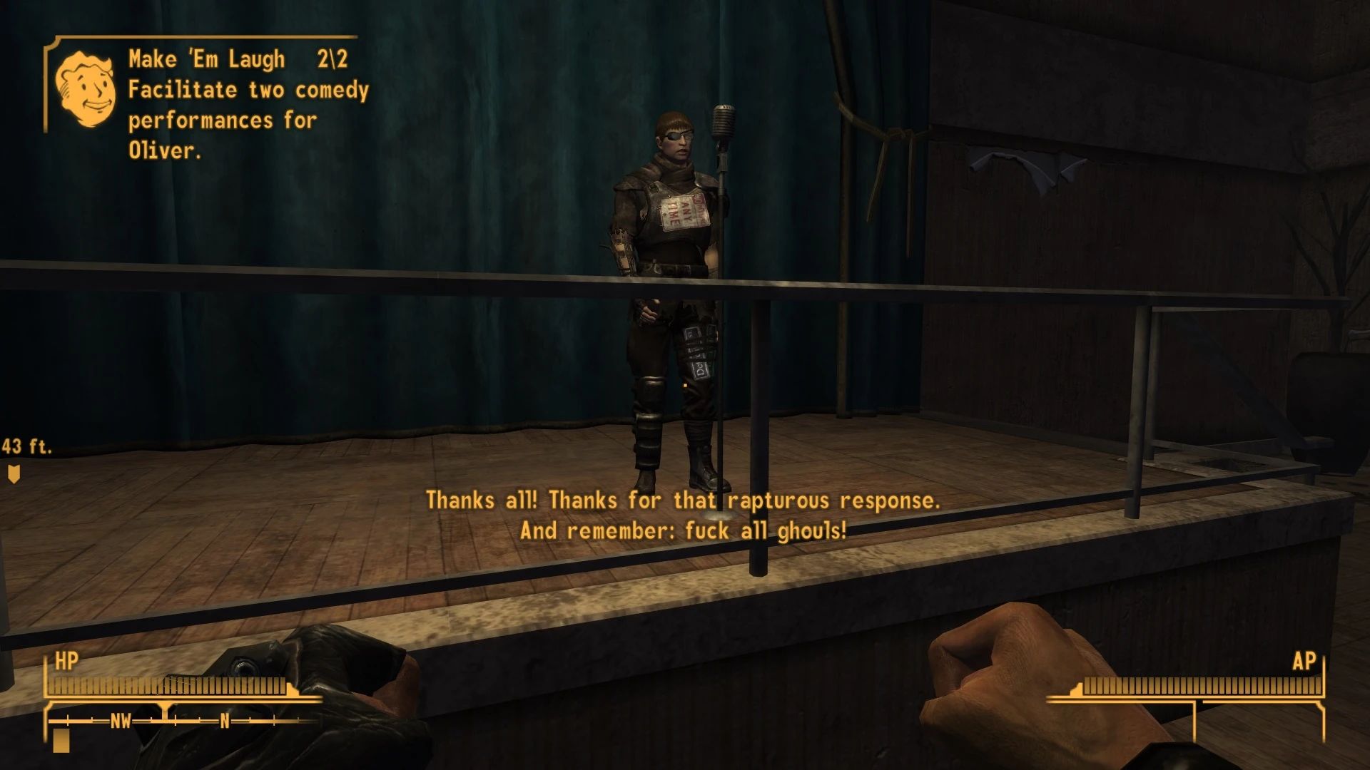 Oliver Swanick Companion mod for Fallout: New Vegas