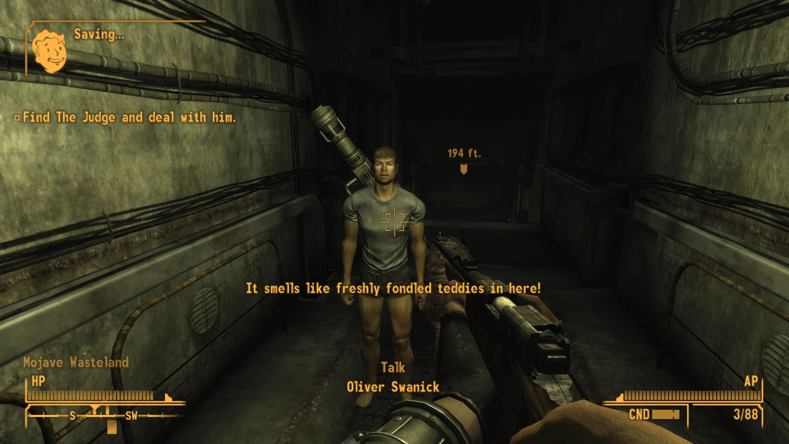 Oliver Swanick Bounties mod for Fallout: New Vegas