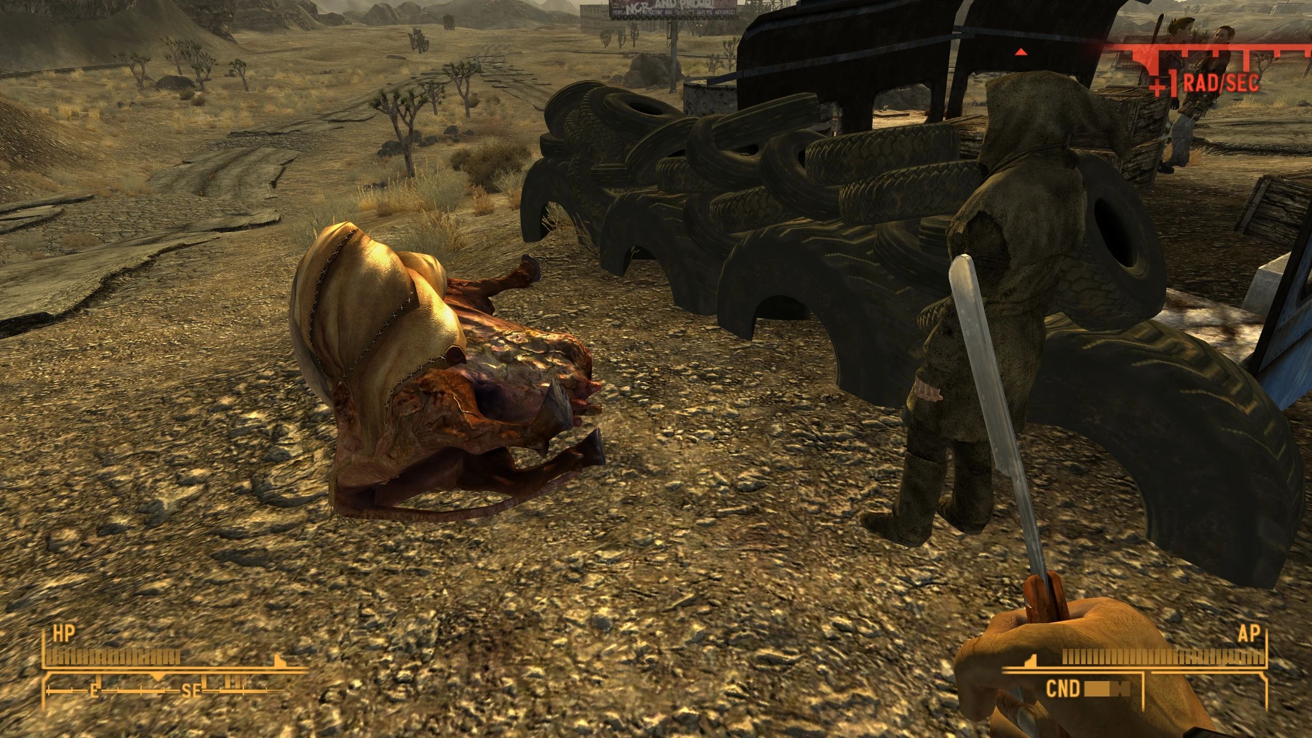Pushing (ESPless) mod for Fallout: New Vegas