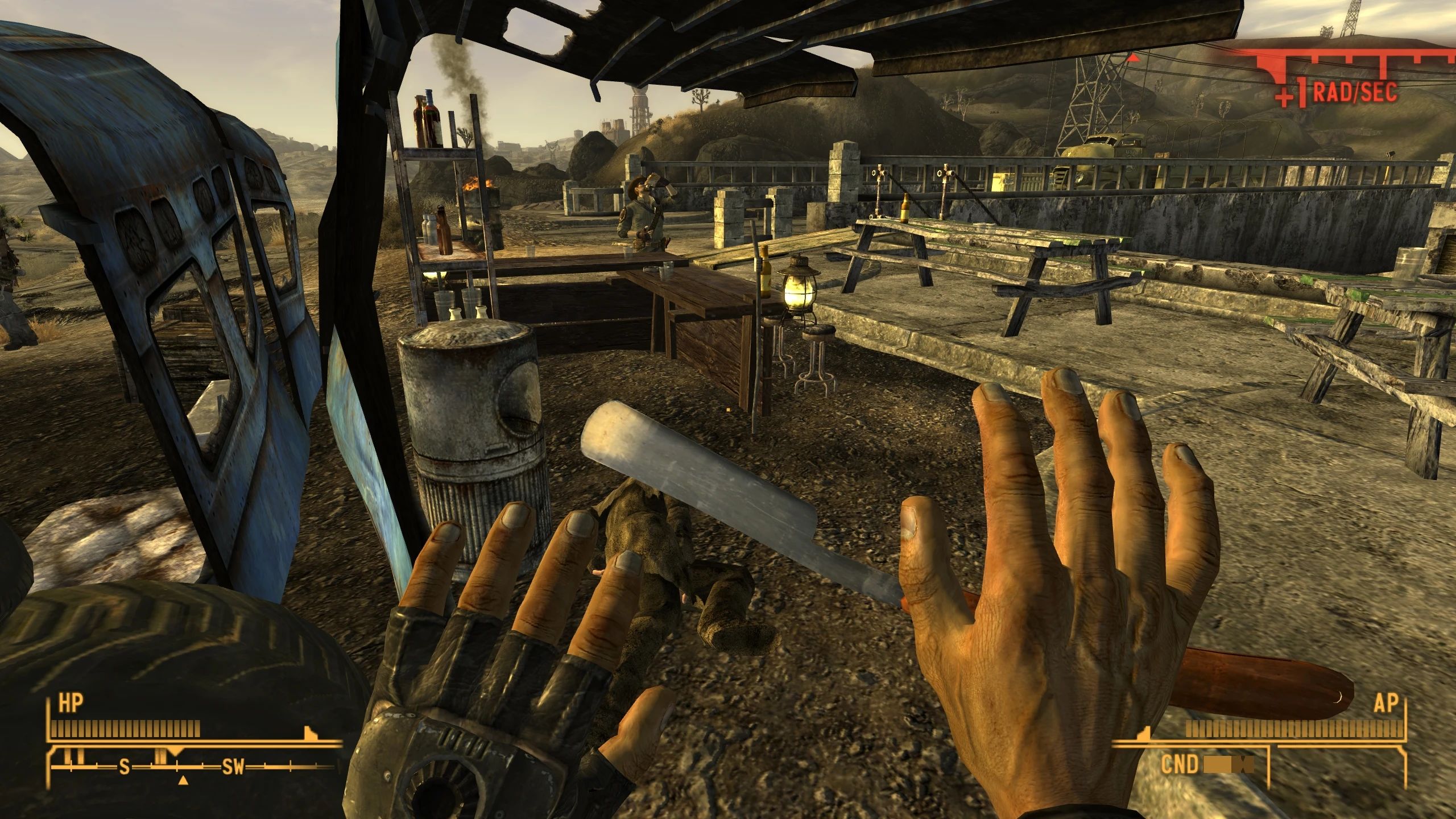 Pushing (ESPless) mod for Fallout: New Vegas