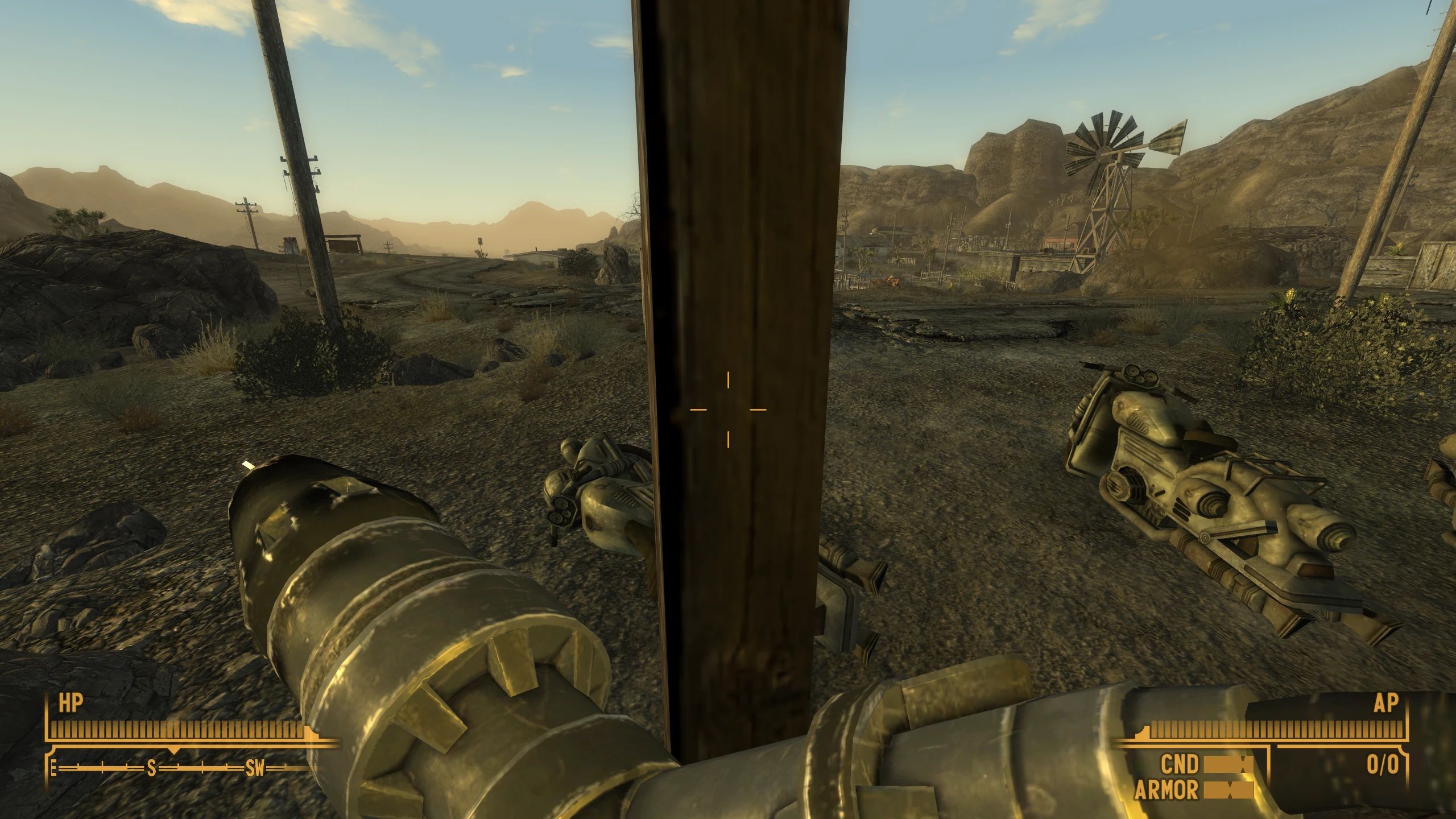 Simple Weapon Lowering (ESPless) mod for Fallout: New Vegas