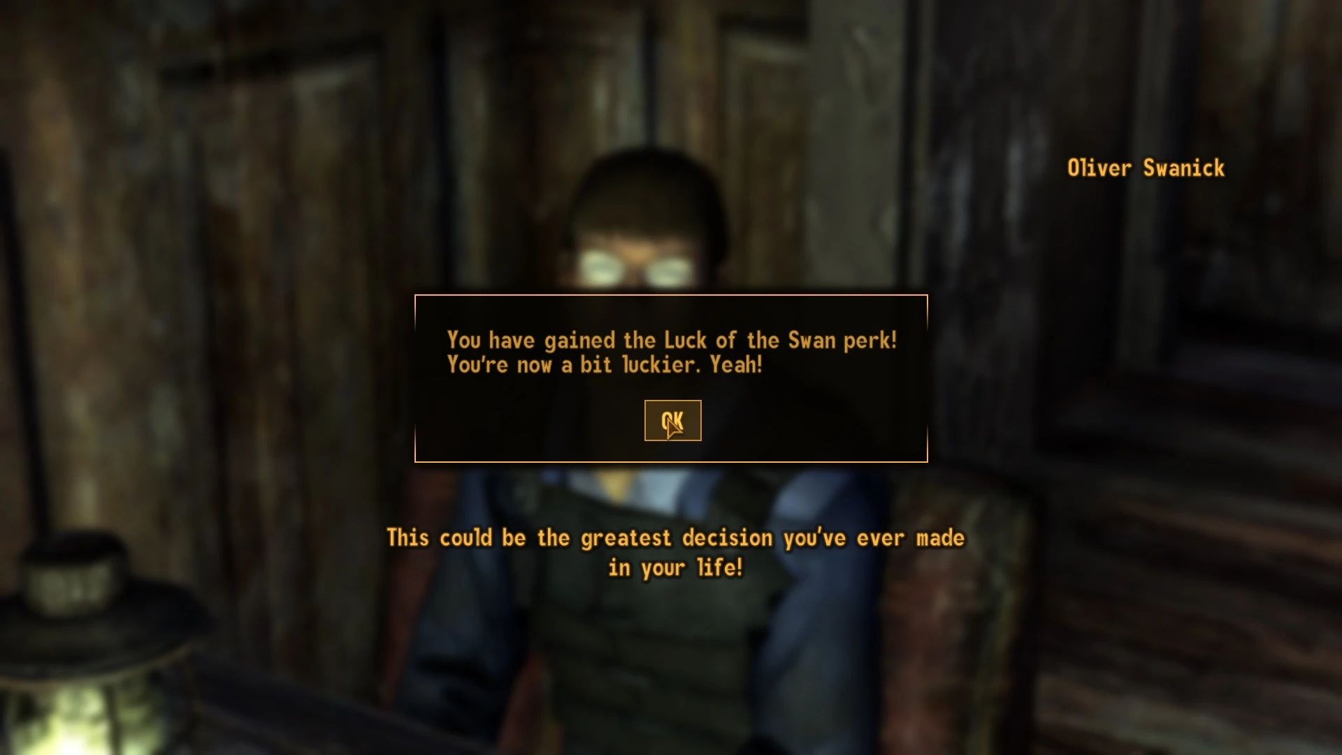 Oliver Swanick Companion mod for Fallout: New Vegas
