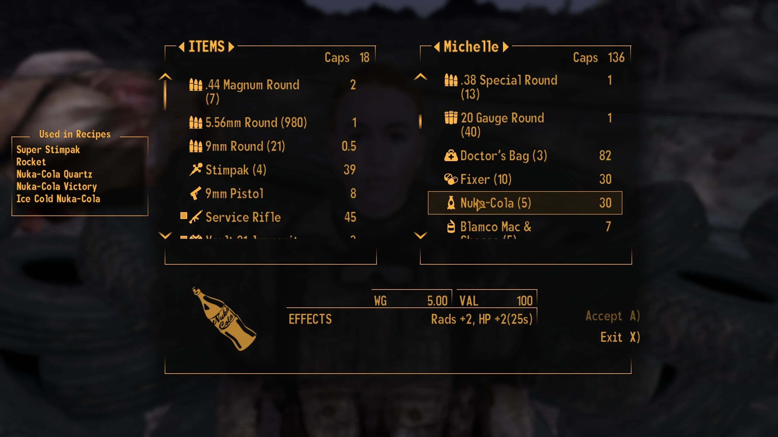 WARPED - Weapon Armor Recipe Perk Enhanced Display mod for Fallout: New Vegas