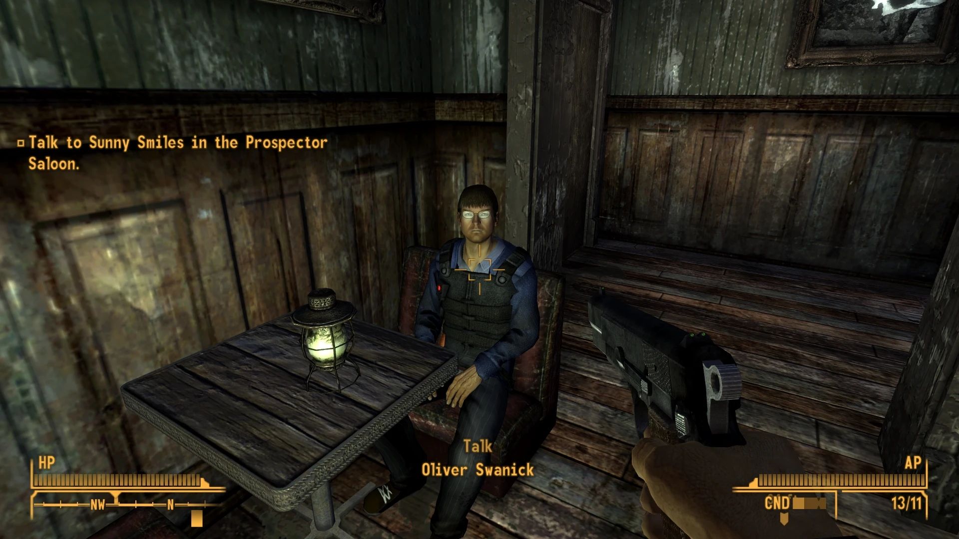 Oliver Swanick Companion mod for Fallout: New Vegas