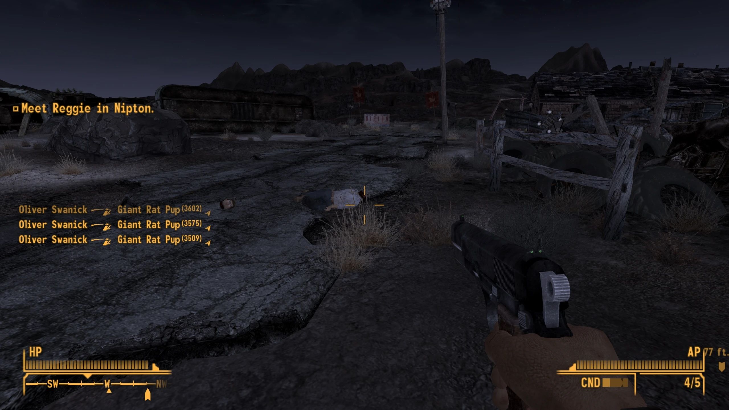Kill Feed (ESPless) mod for Fallout: New Vegas