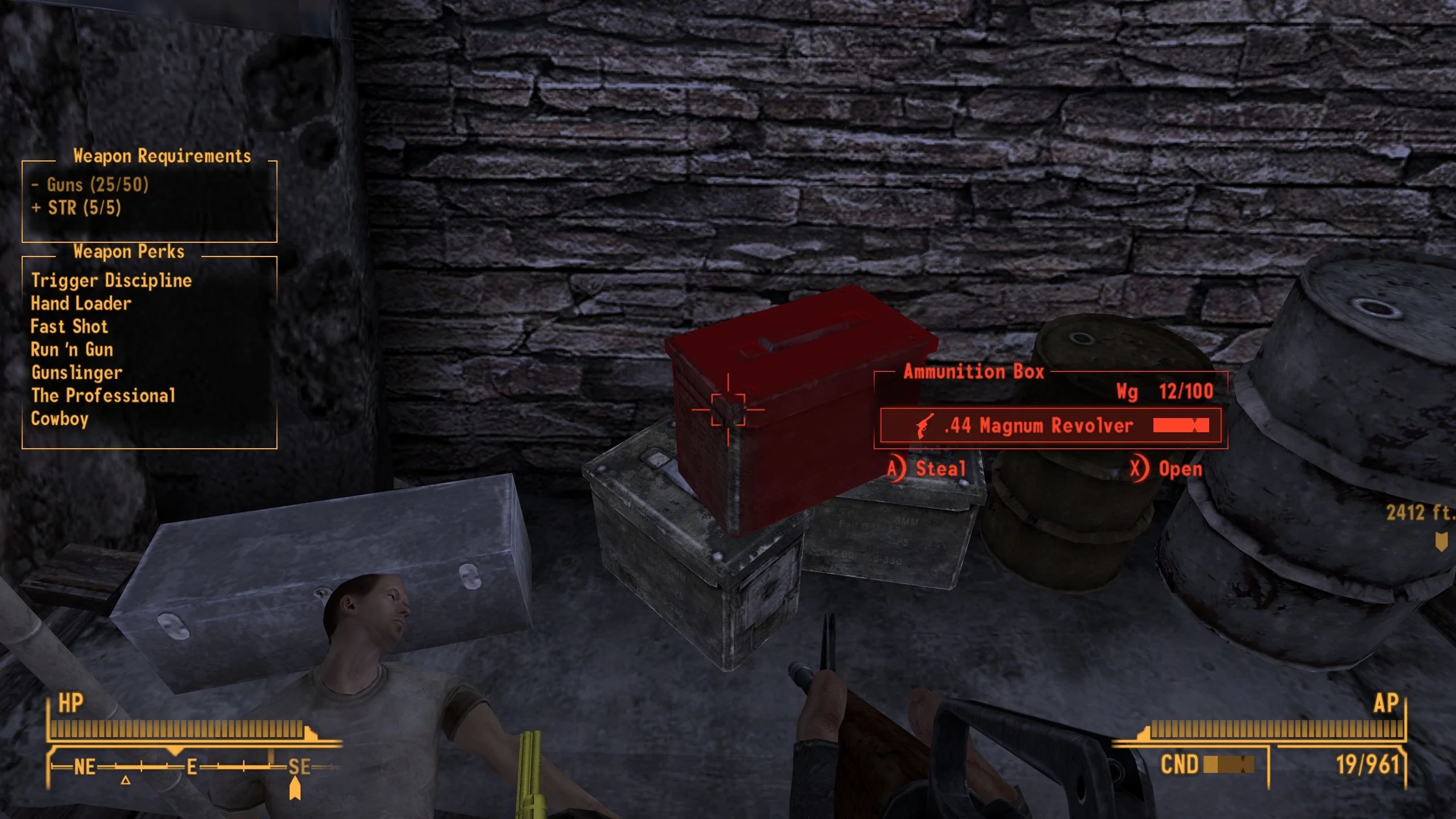 WARPED - Weapon Armor Recipe Perk Enhanced Display mod for Fallout: New Vegas