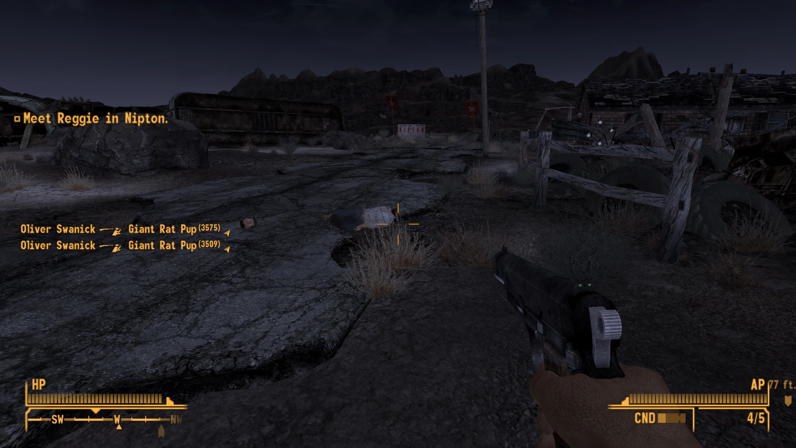 Kill Feed (ESPless) mod for Fallout: New Vegas