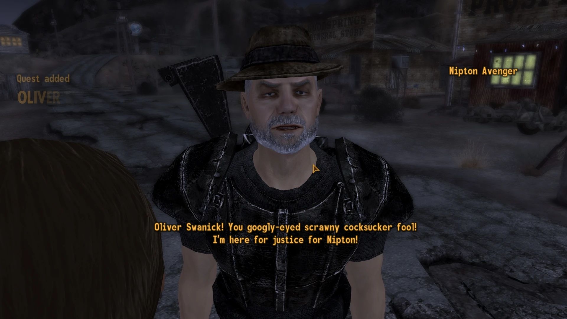 Oliver Swanick Companion mod for Fallout: New Vegas