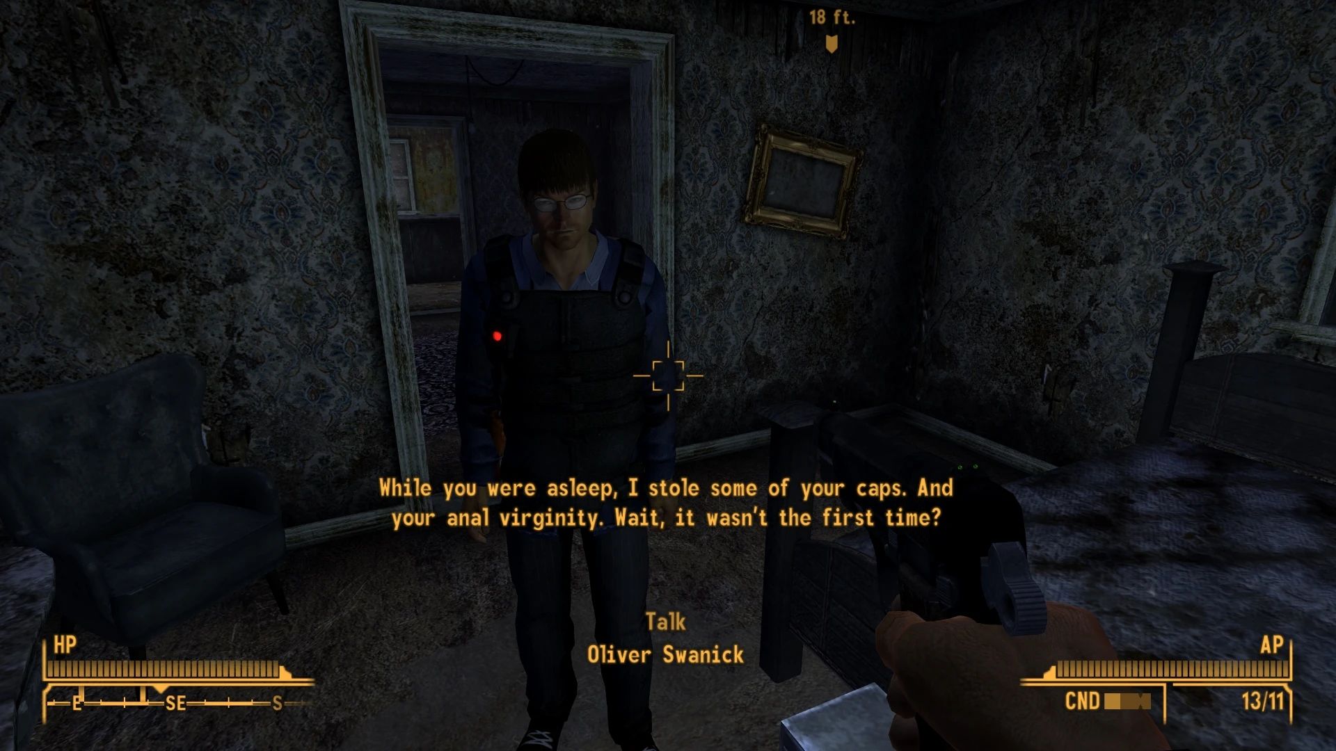 Oliver Swanick Companion mod for Fallout: New Vegas