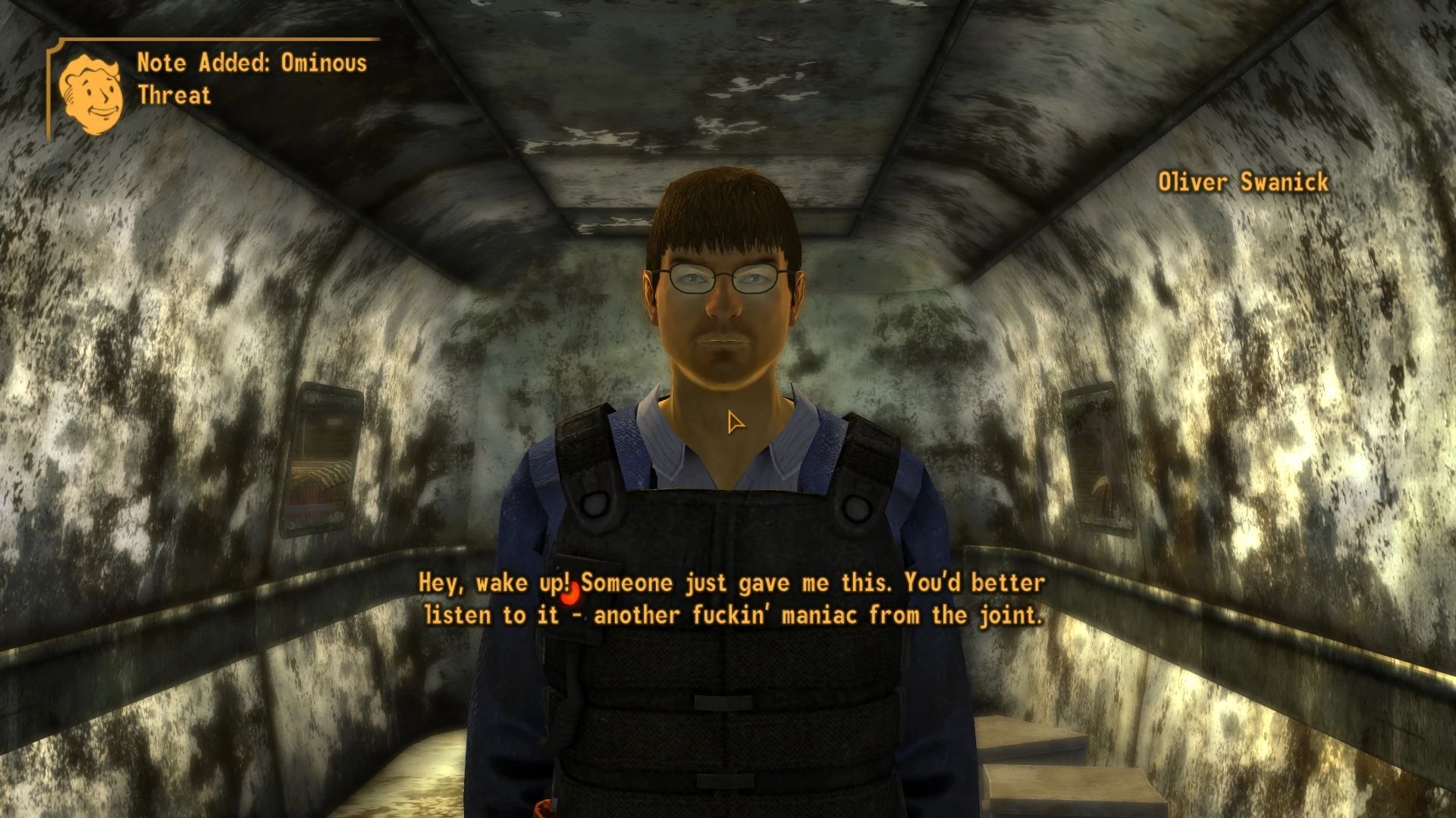 Oliver Swanick Companion mod for Fallout: New Vegas