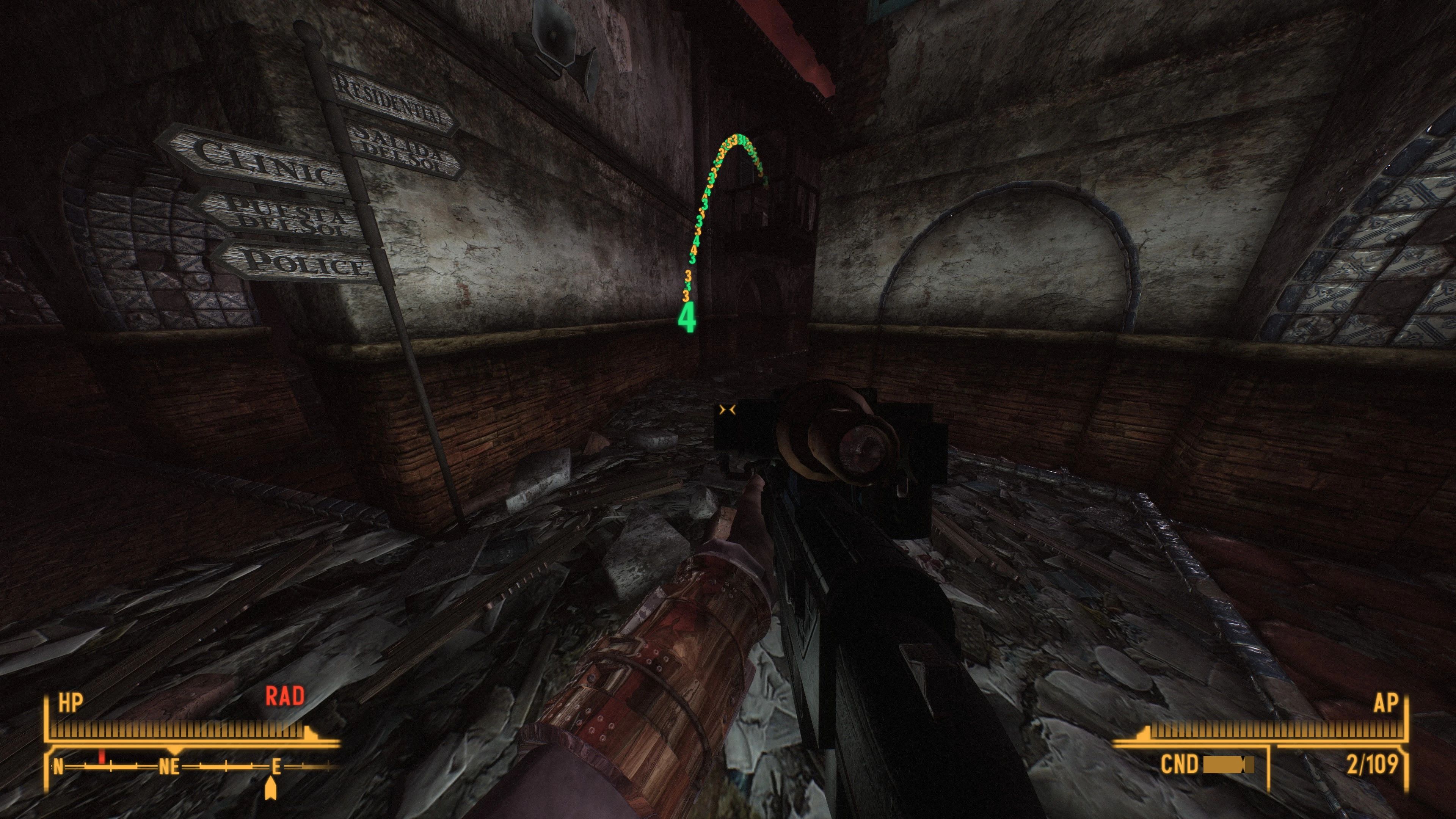 Floating Damage Numbers (ESPless) mod for Fallout: New Vegas